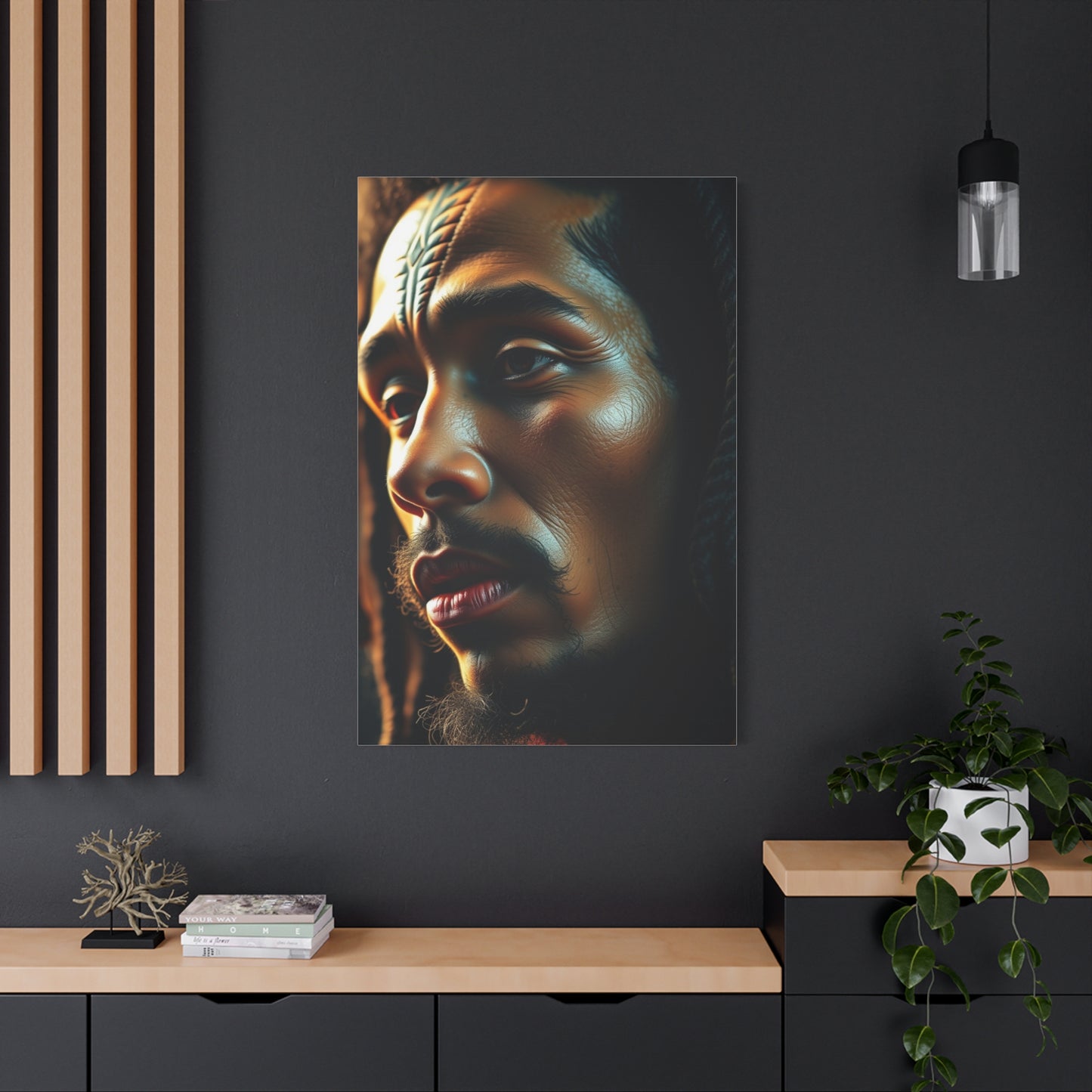 Soulful Serenade Canvas Wall Art & Canvas Print