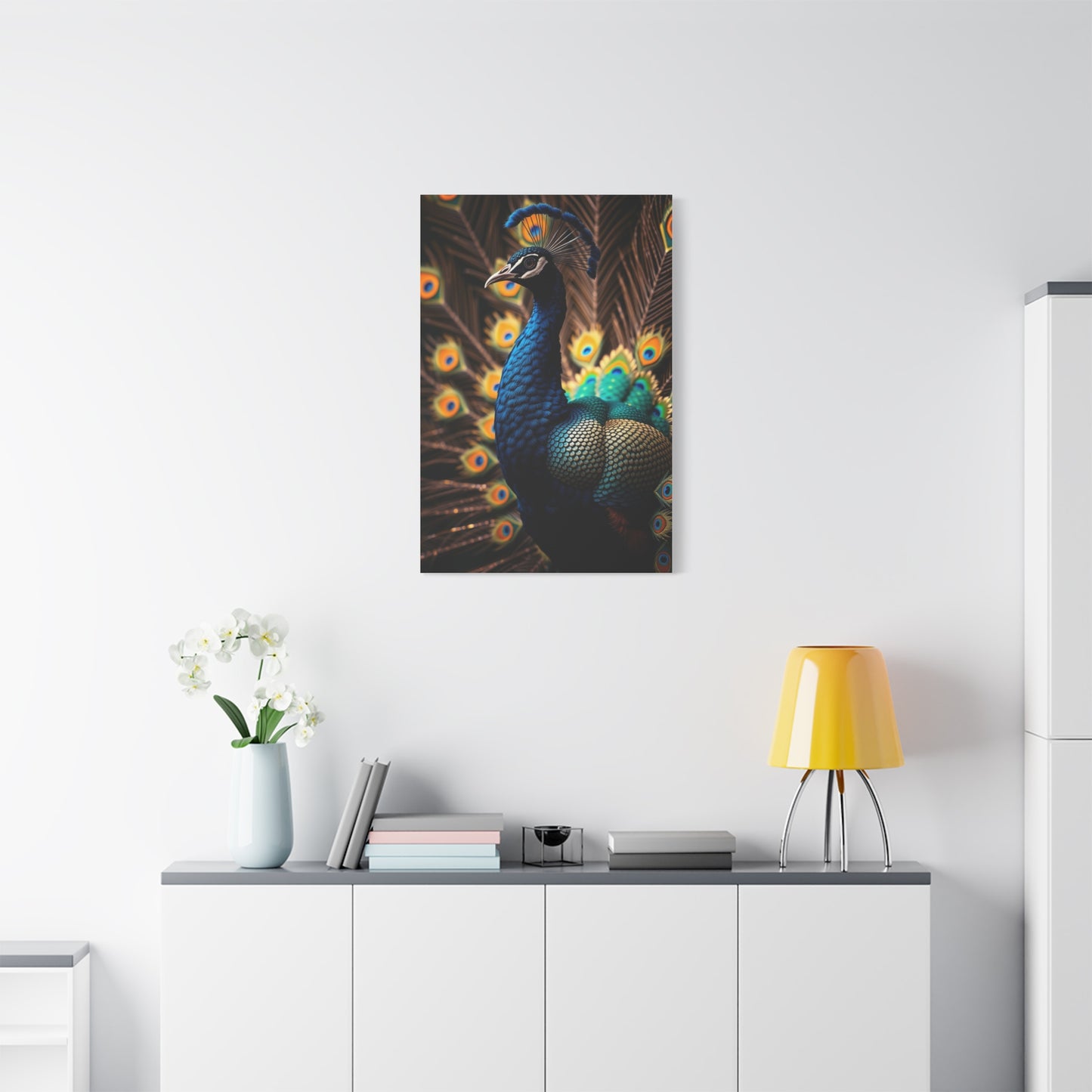 Masterpiece Peacock Art Vision Wall Art & Canvas Print