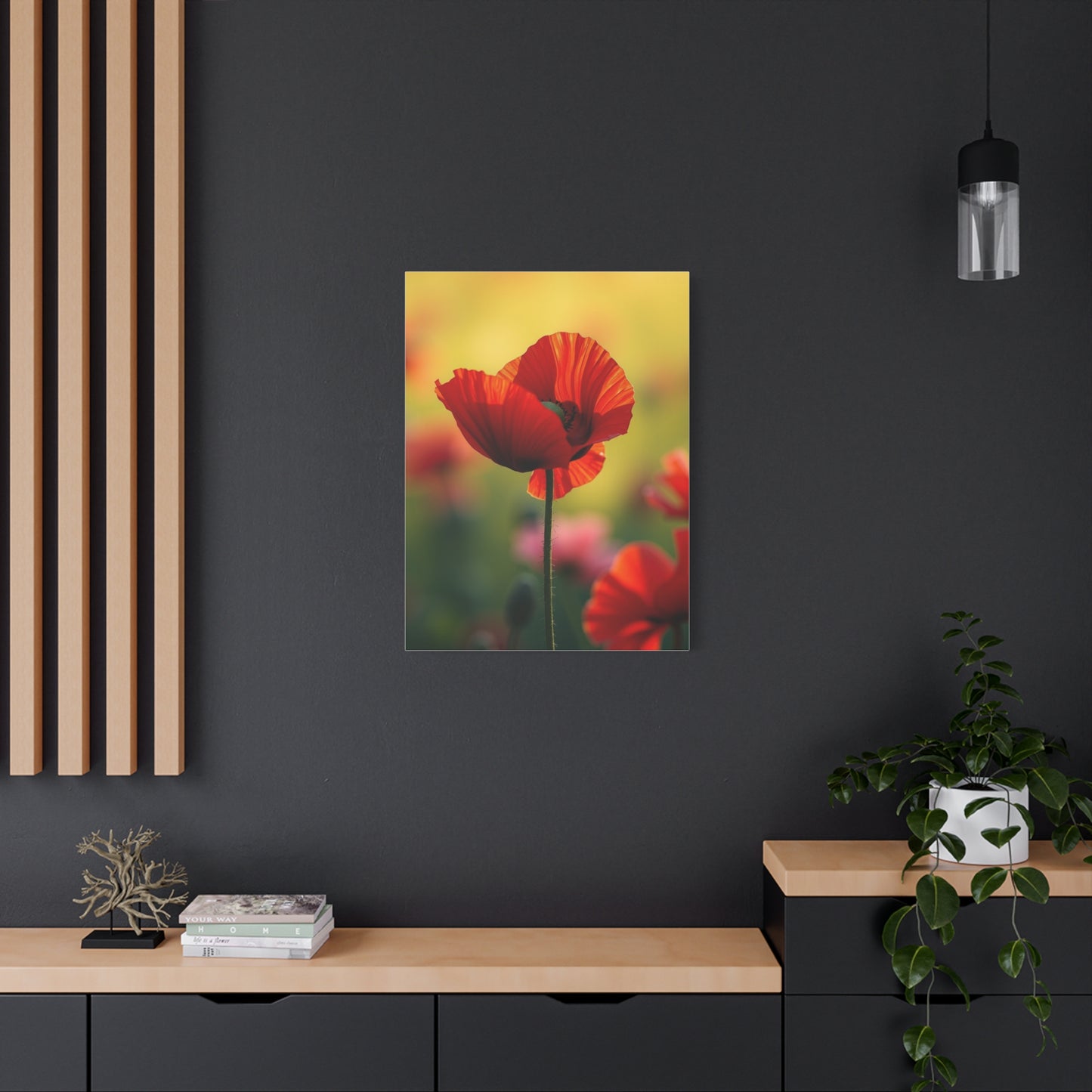 Masterpiece Poppy Flower Art Vision Wall Art & Canvas Print