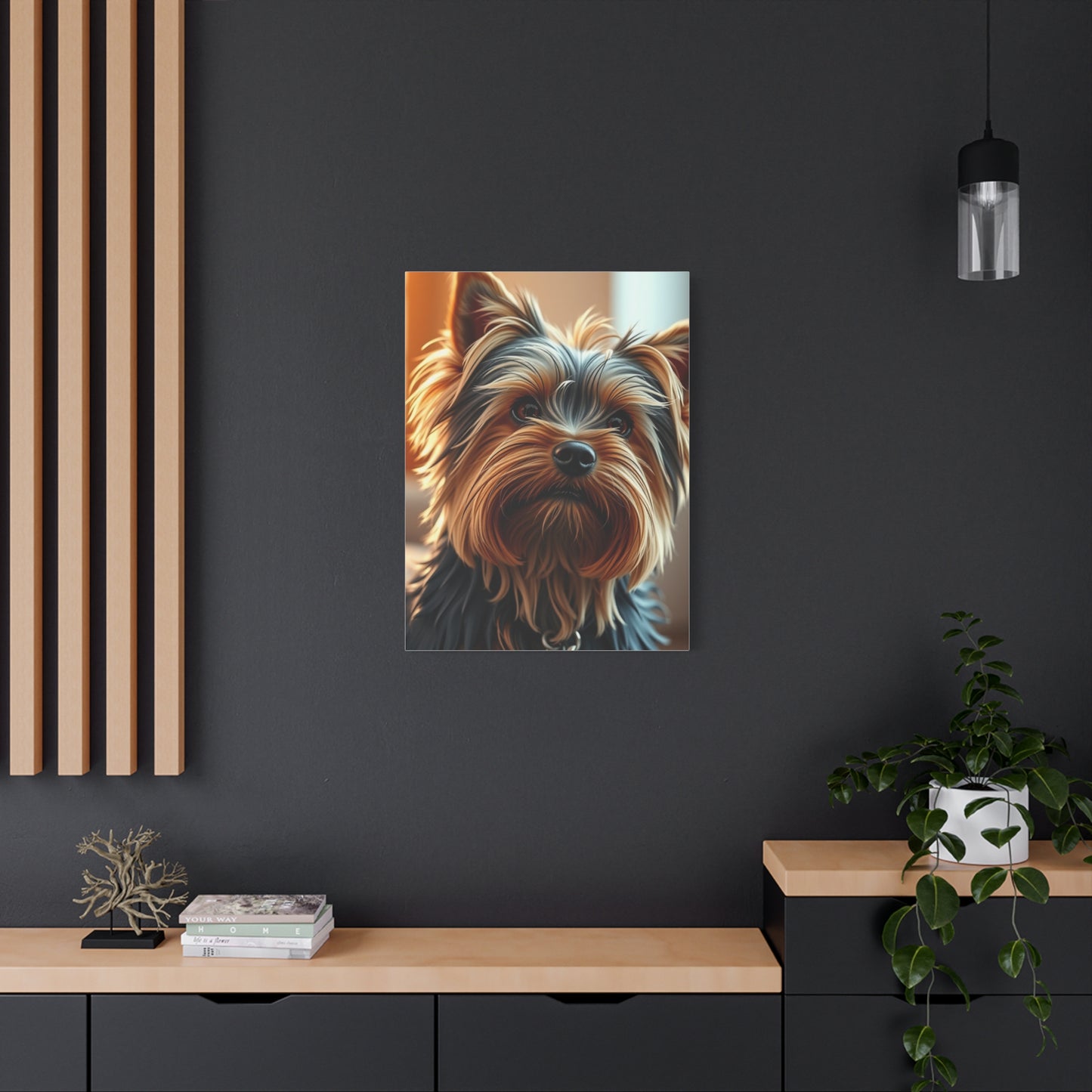 Elite Yorkshire Terrier Art Vision Wall Art & Canvas Print