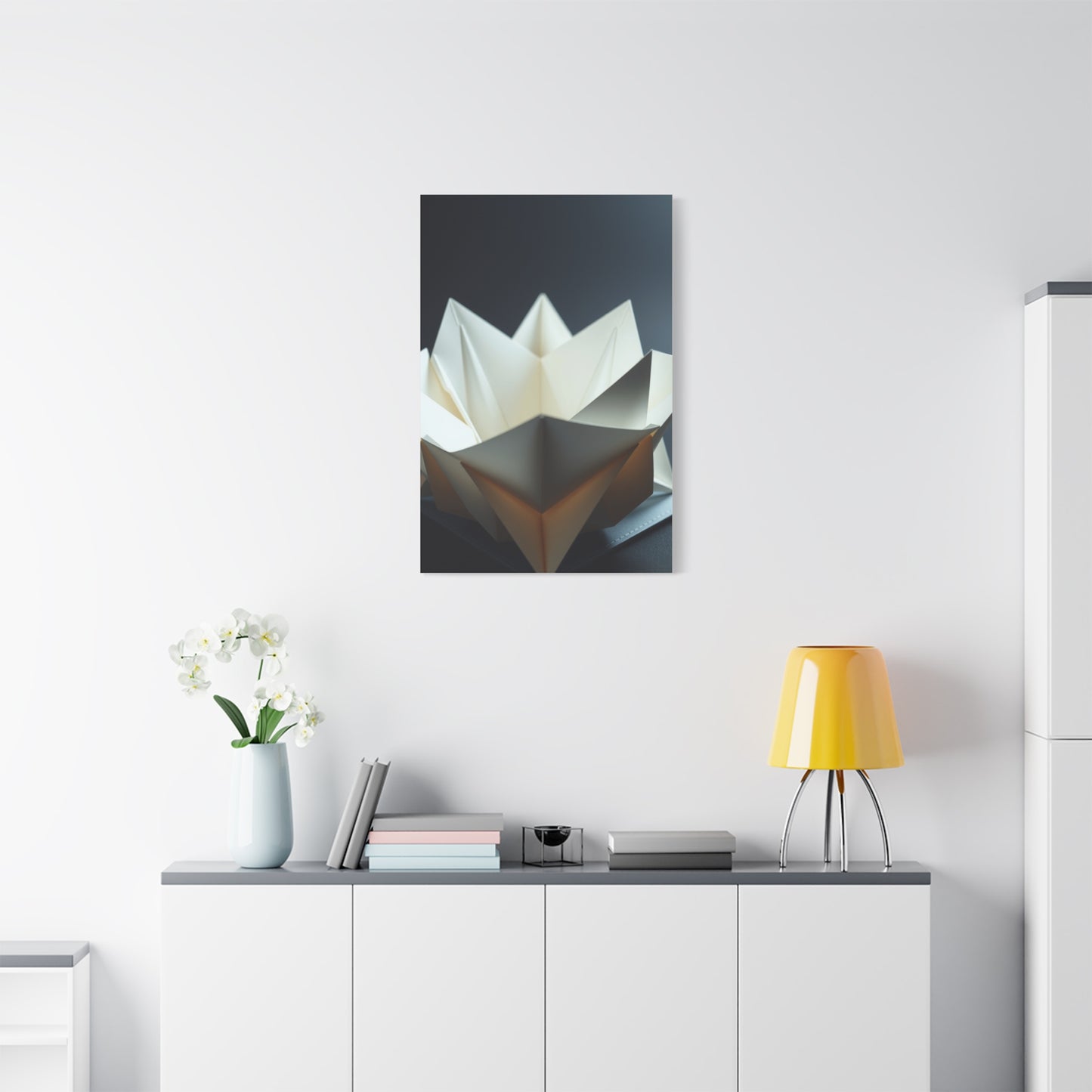 Charming Origami Mystique Wall Art & Canvas Print