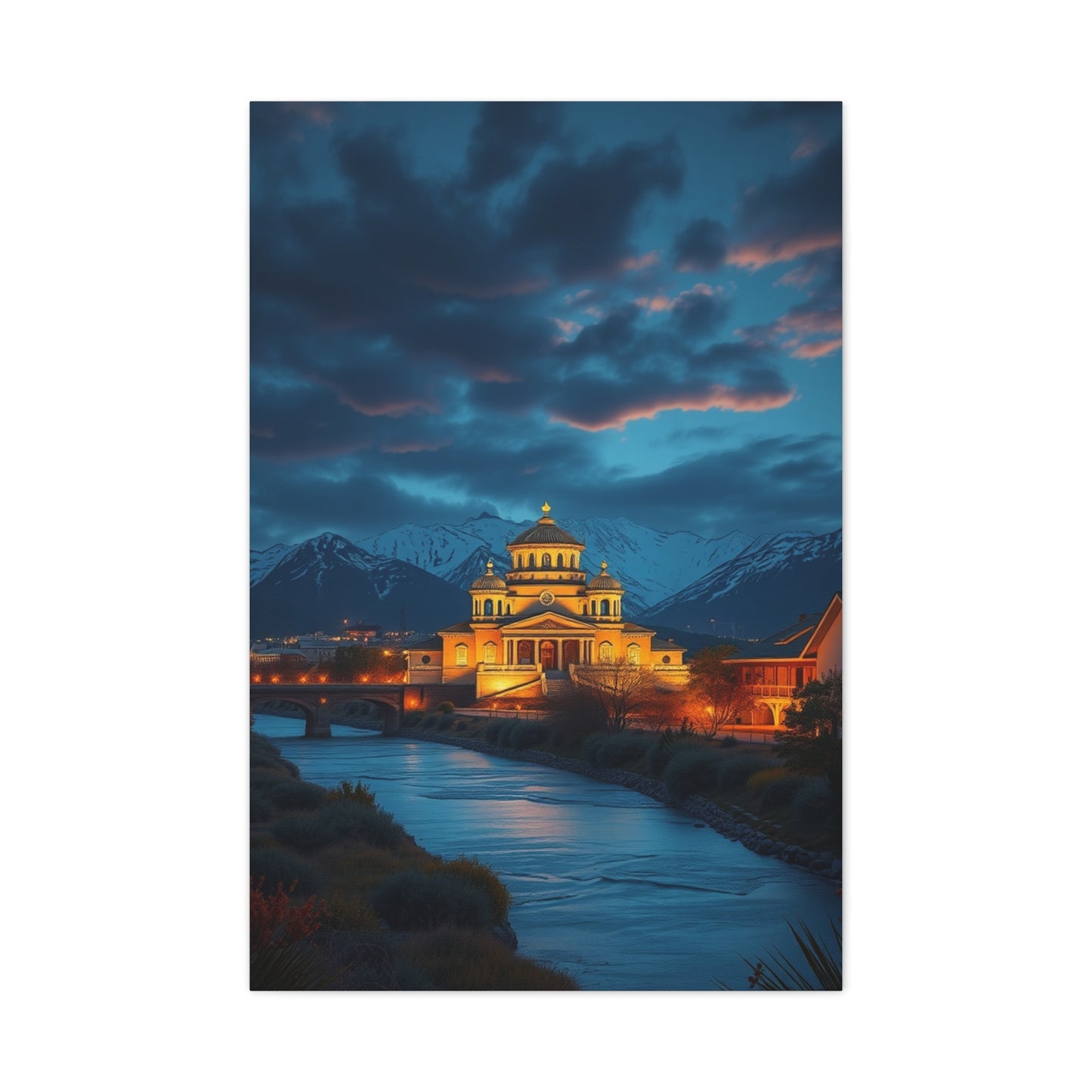 Regal Terrain Portraiture Wall Art & Canvas Print