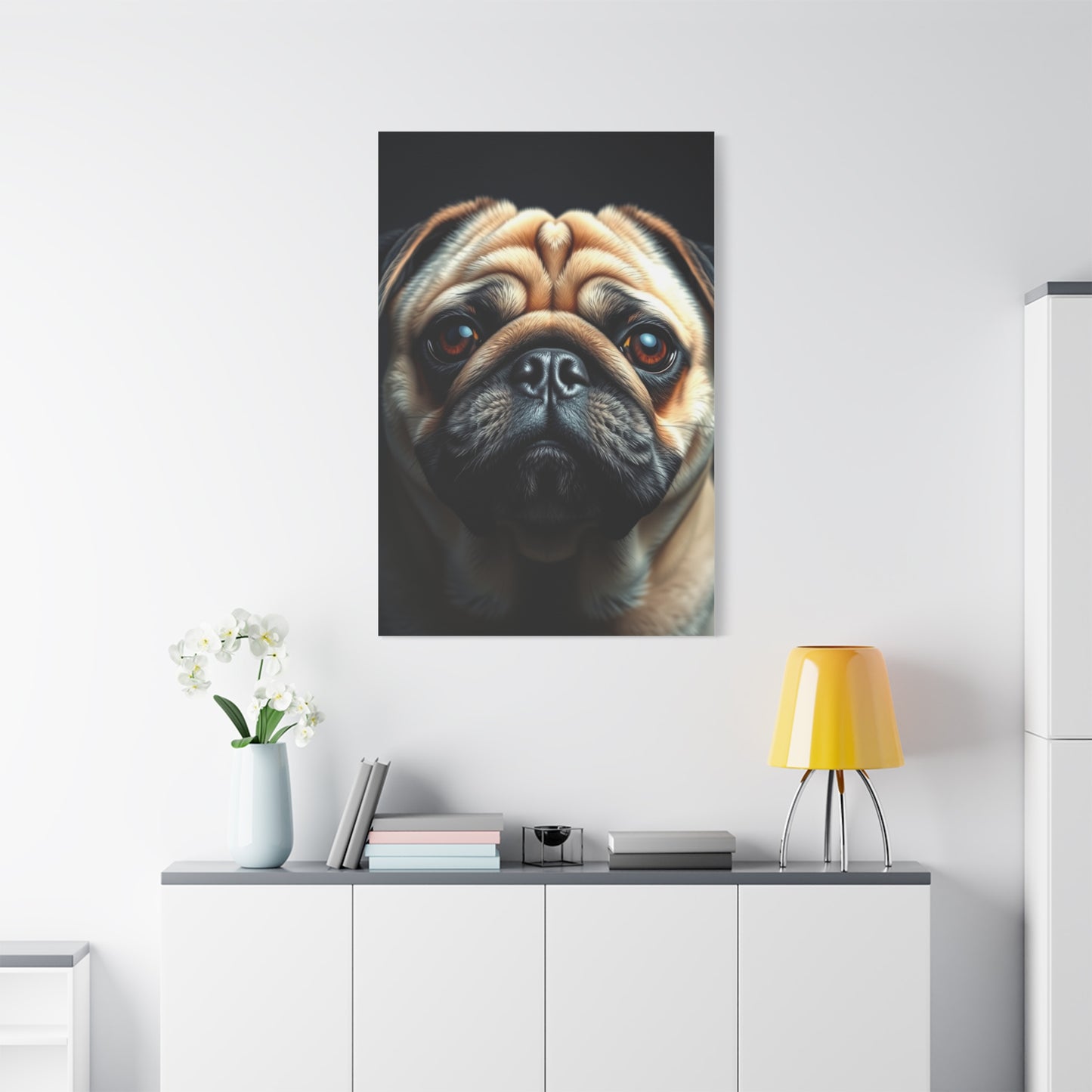 Supreme Pug Art Collection Wall Art & Canvas Print
