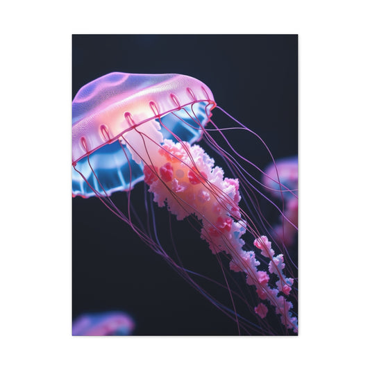 Vision Jellyfish Art Art Wall Art & Canvas Print