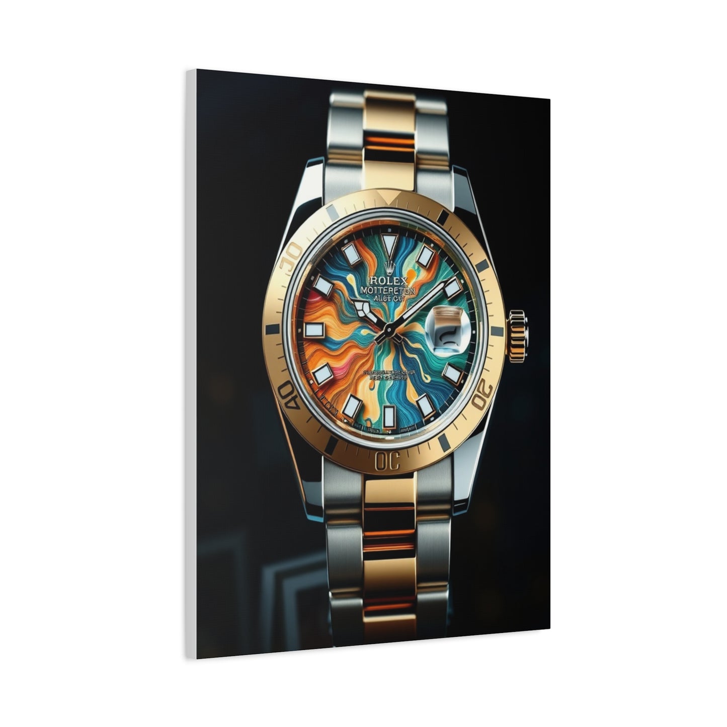 Refined Timekeeper Art Wall Art & Canvas Print
