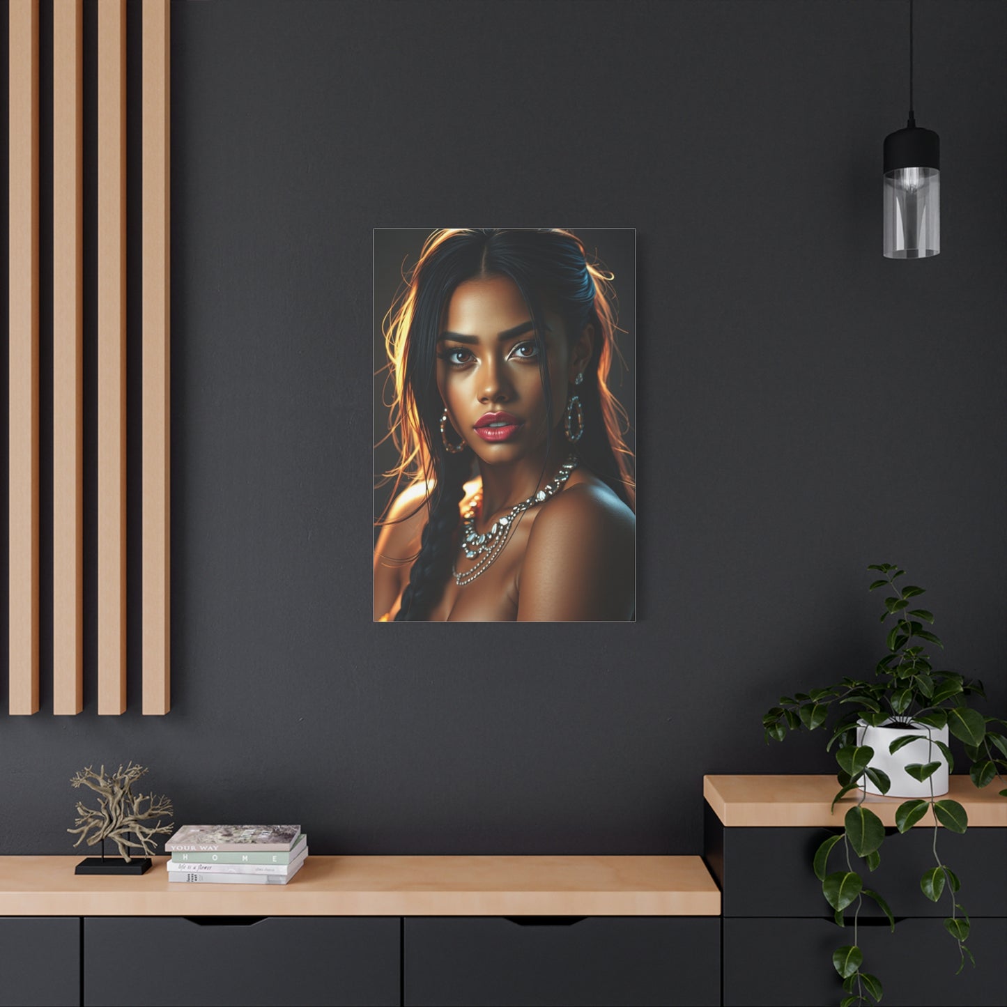 Aaliyah Art Artisan Canvas Wall Art & Canvas Print