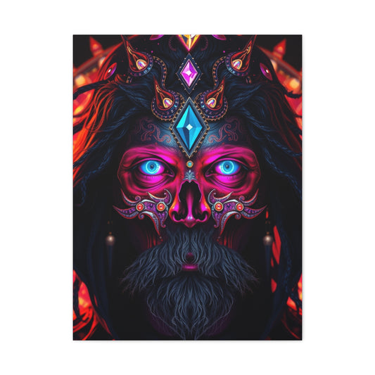 Hypnotic Visionary Tableau Wall Art & Canvas Print