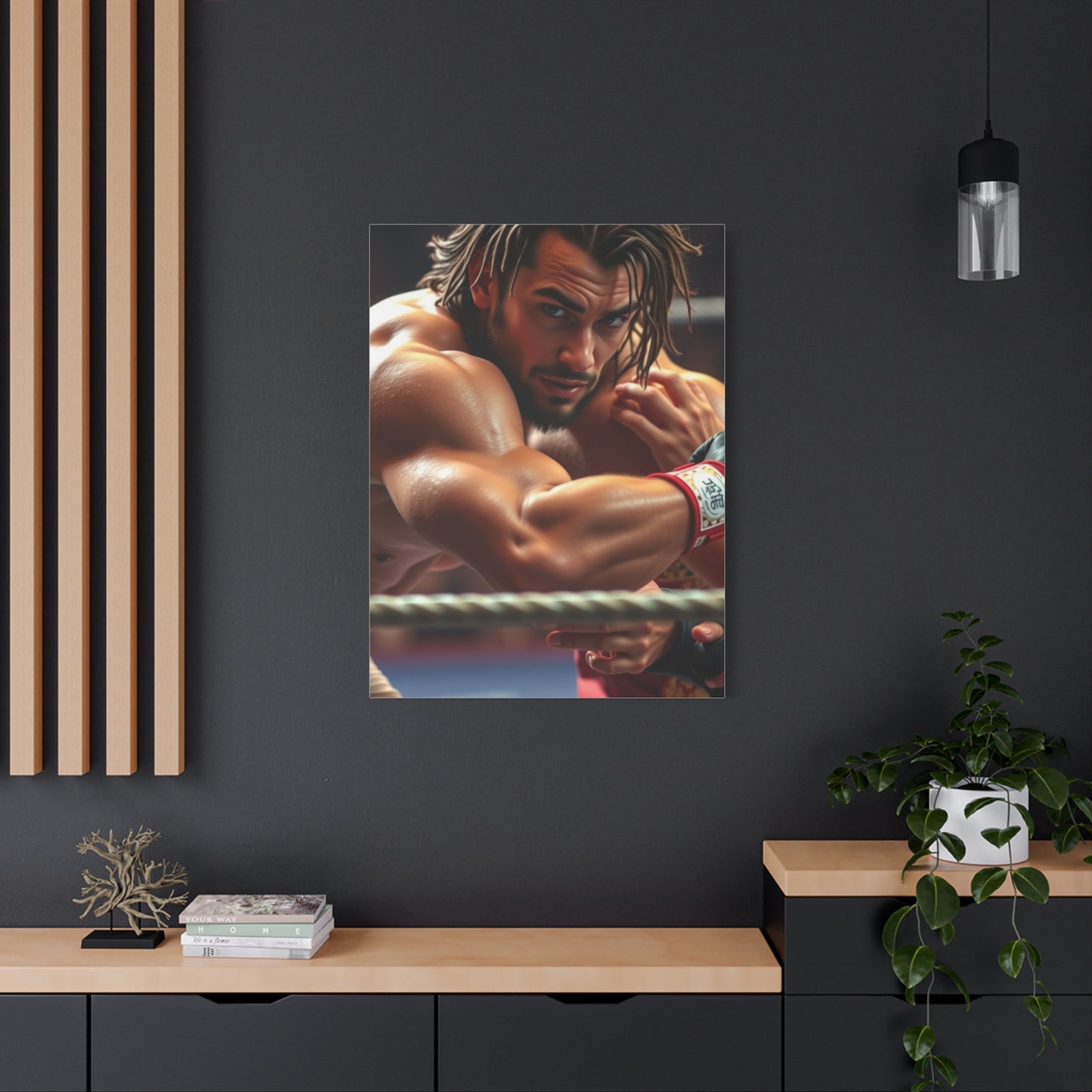 Masterpiece Wrestling Art Vision Wall Art & Canvas Print