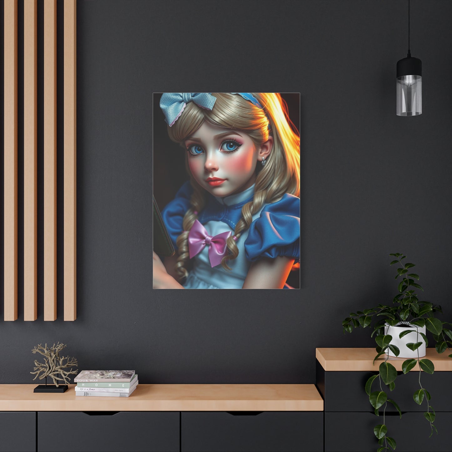 Alice In Wonderland Characters Art Supreme Gallery Wall Art & Canvas Print