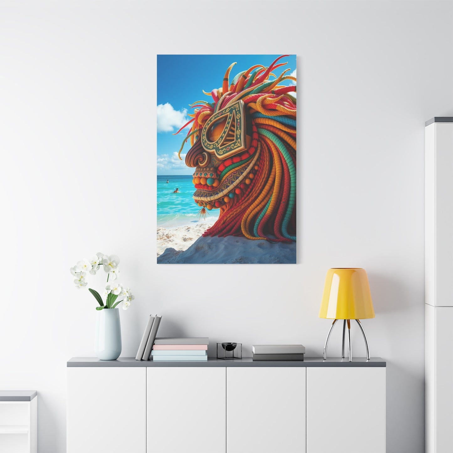 Tranquil Waves Canvas Wall Art & Canvas Print