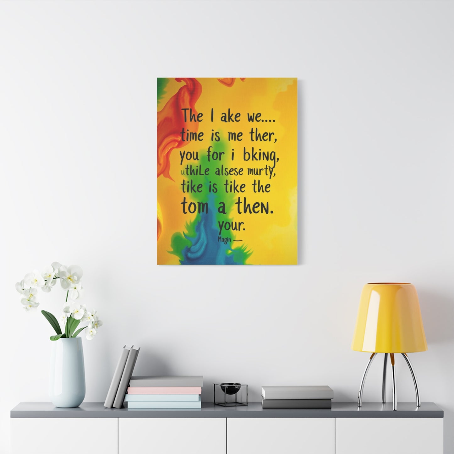 Elite Quotes and Saying Wall Art Vision Wall Art & Canvas Print