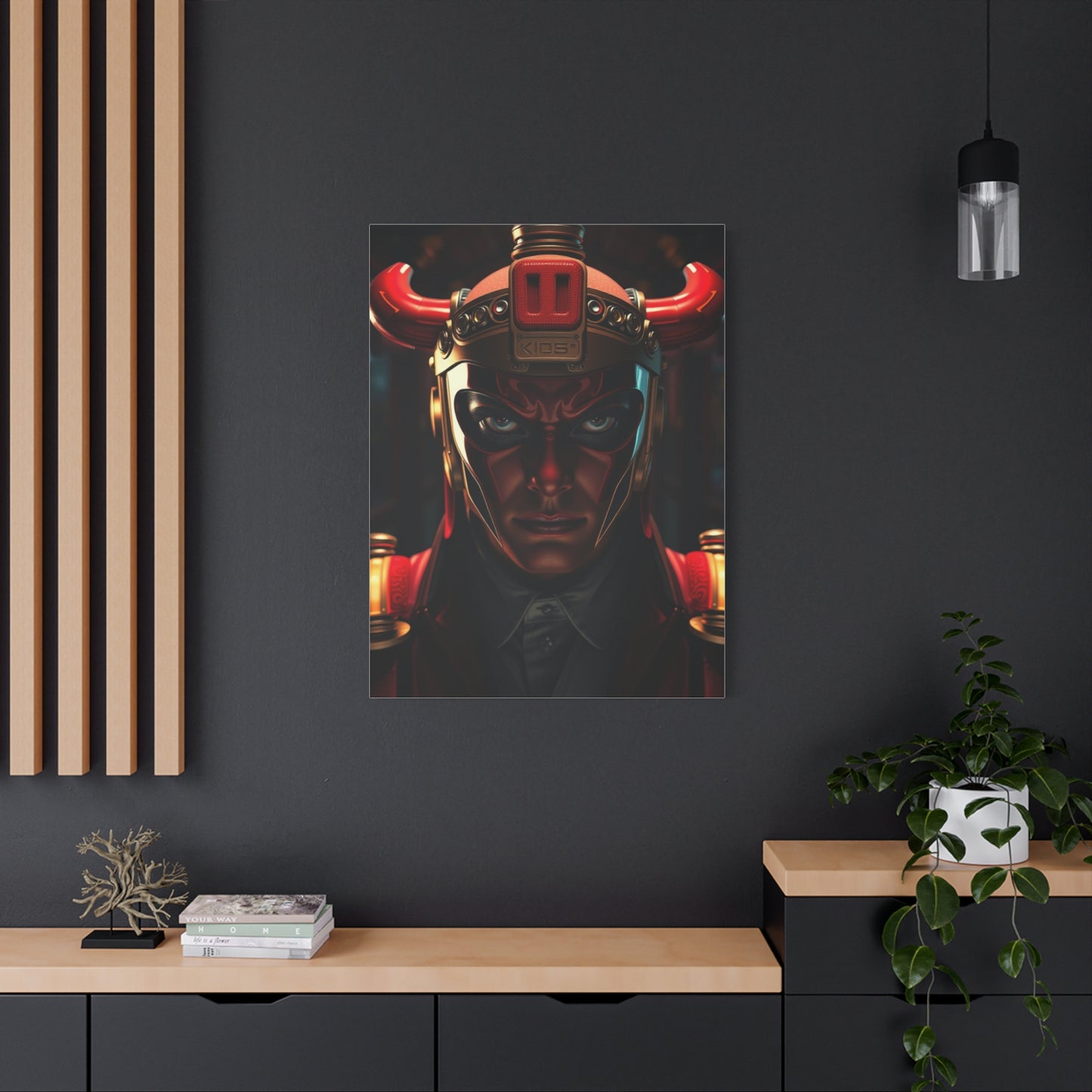 Vermilion Grace Wall Art Wall Art & Canvas Print