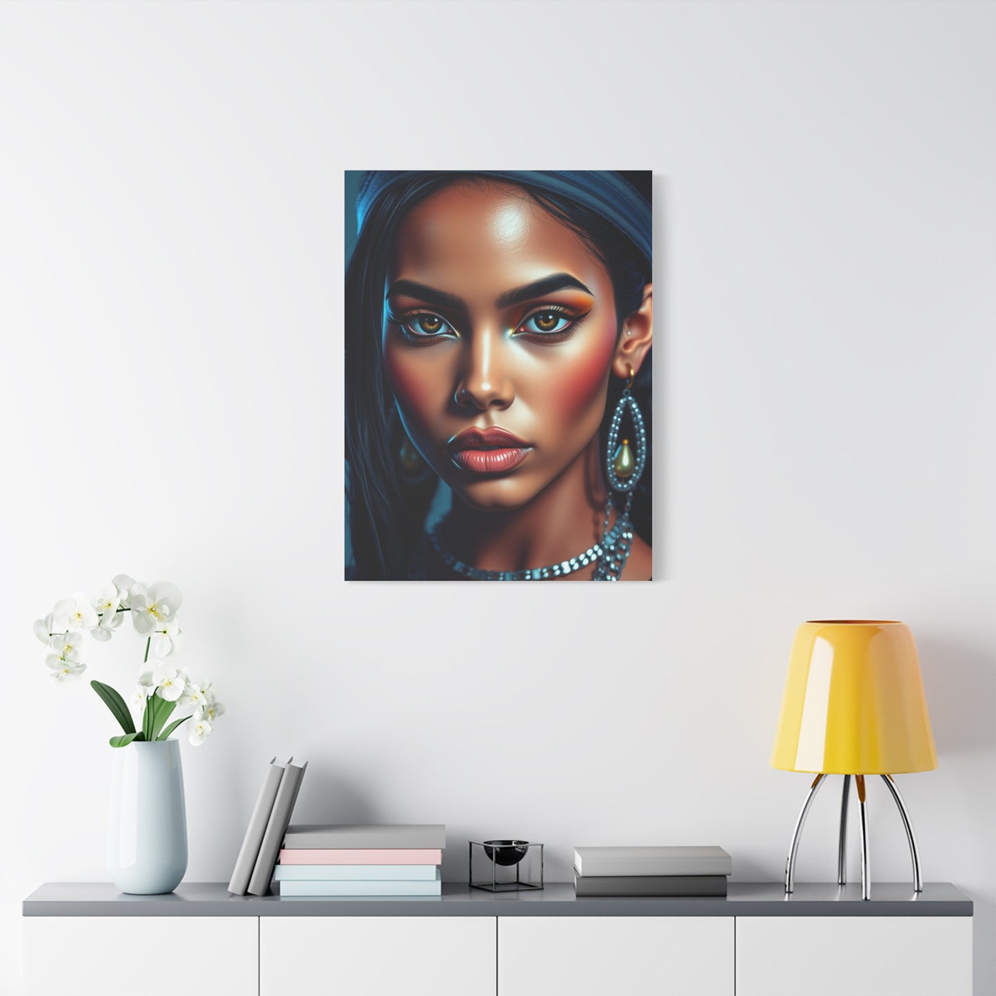 Aaliyah Art Luxury Canvas Wall Art & Canvas Print