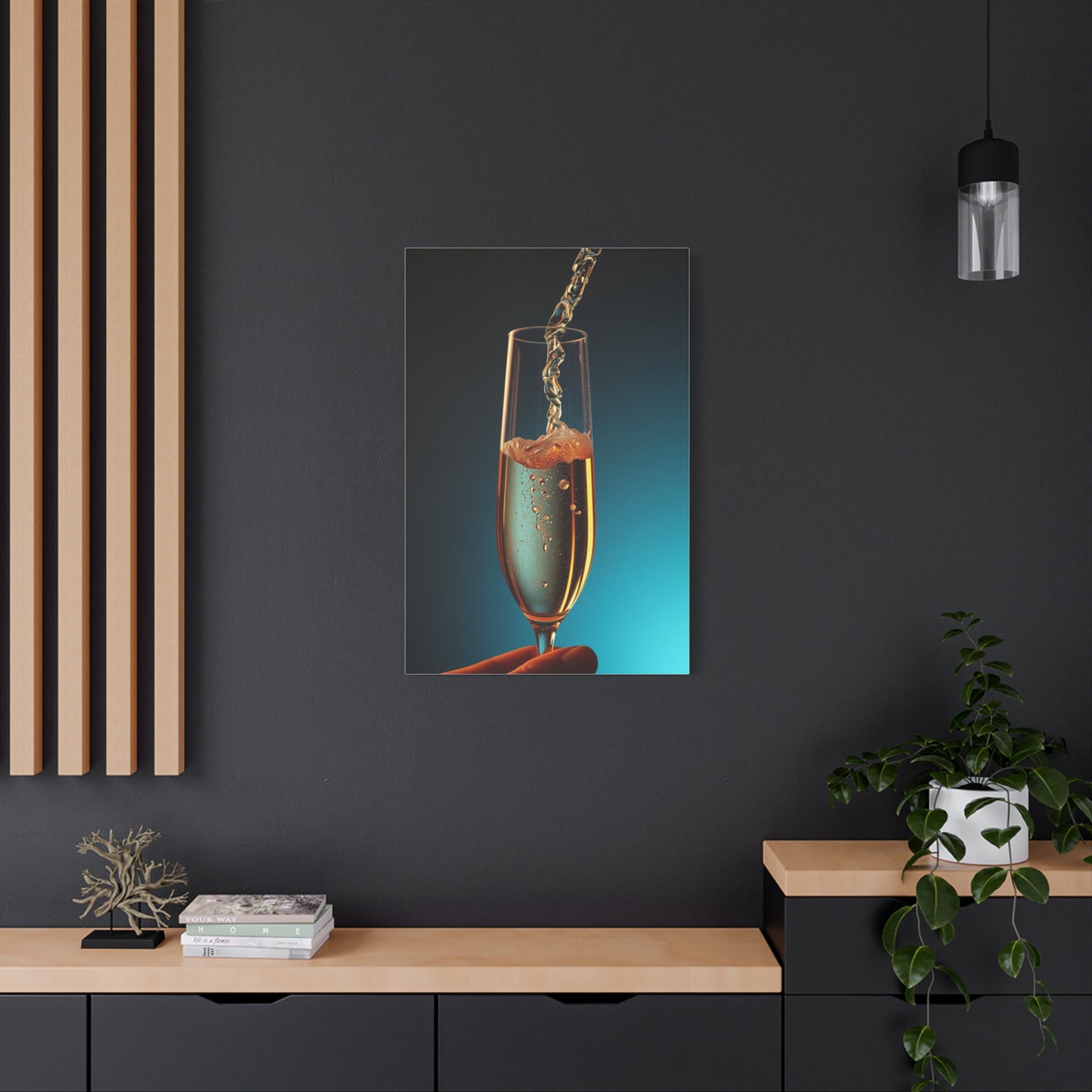 Masterpiece Champagne Art Vision Wall Art & Canvas Print