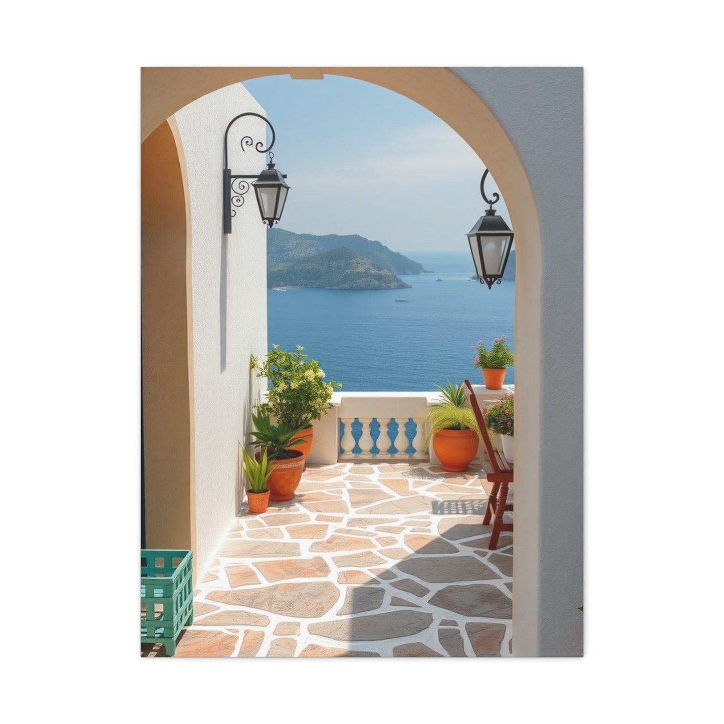 Elite Mediterranean Decor Art Vision Wall Art & Canvas Print