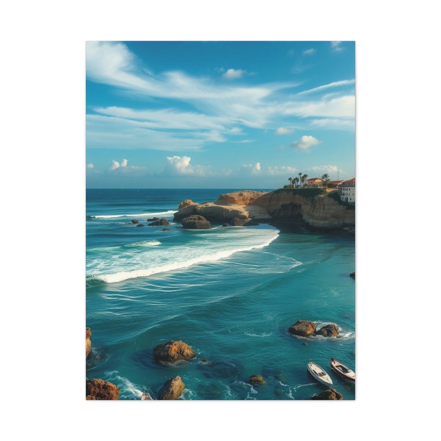 Nautical Elegance Canvas Wall Art & Canvas Print