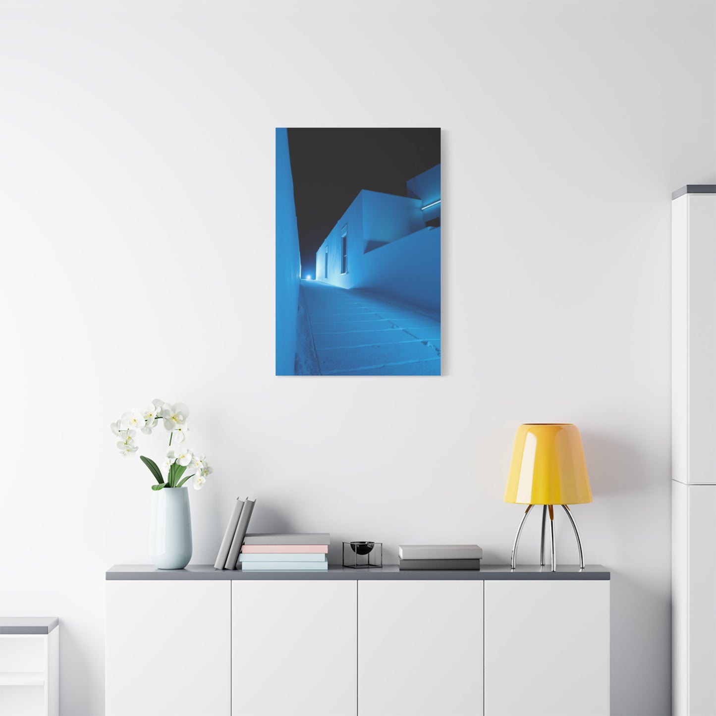 Blue and White Art Luxury Canvas Wall Art & Canvas Print