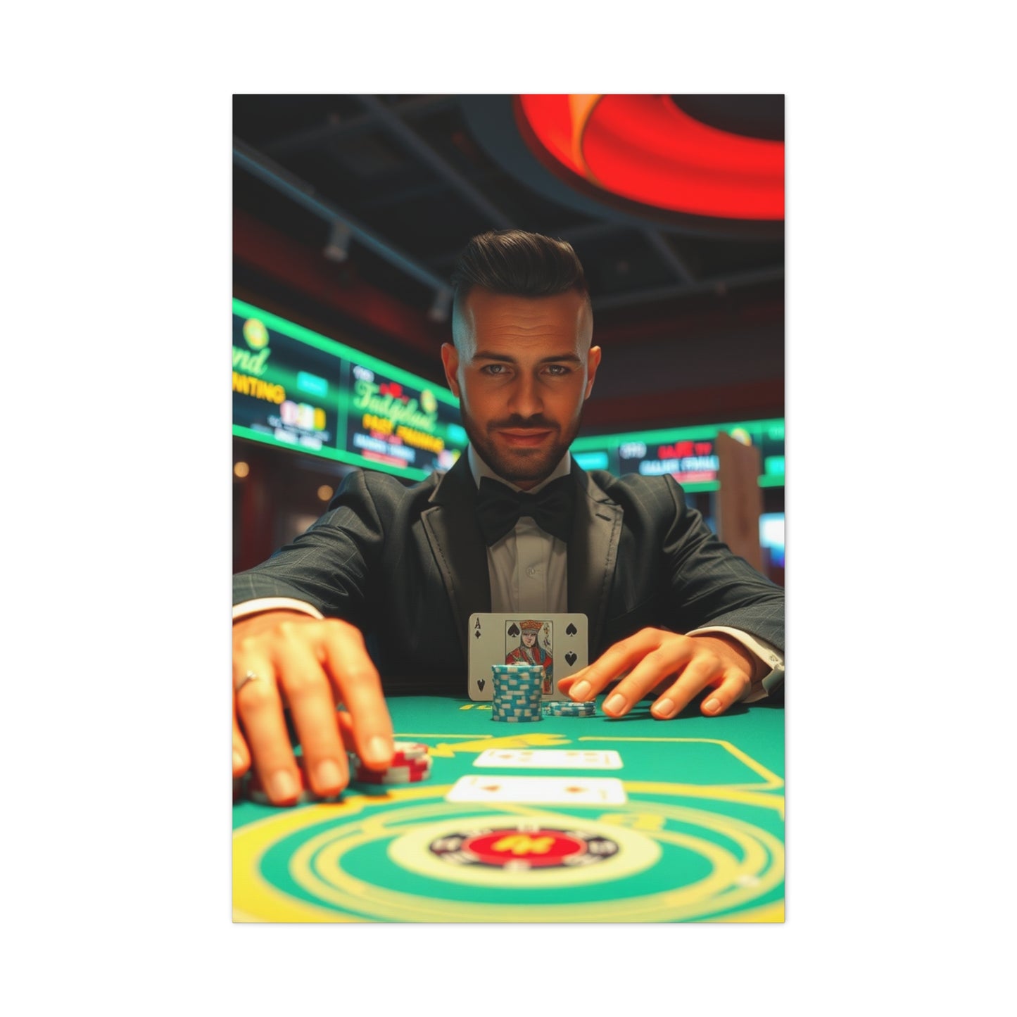 Masterpiece Gambling & Casino Art Vision Wall Art & Canvas Print