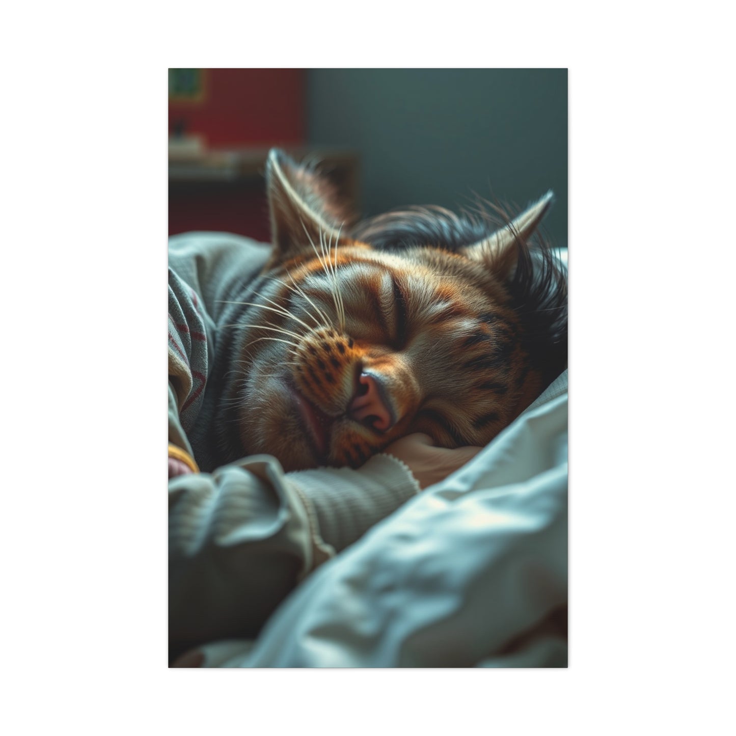 Sleeping & Napping Art Refined Canvas Wall Art & Canvas Print