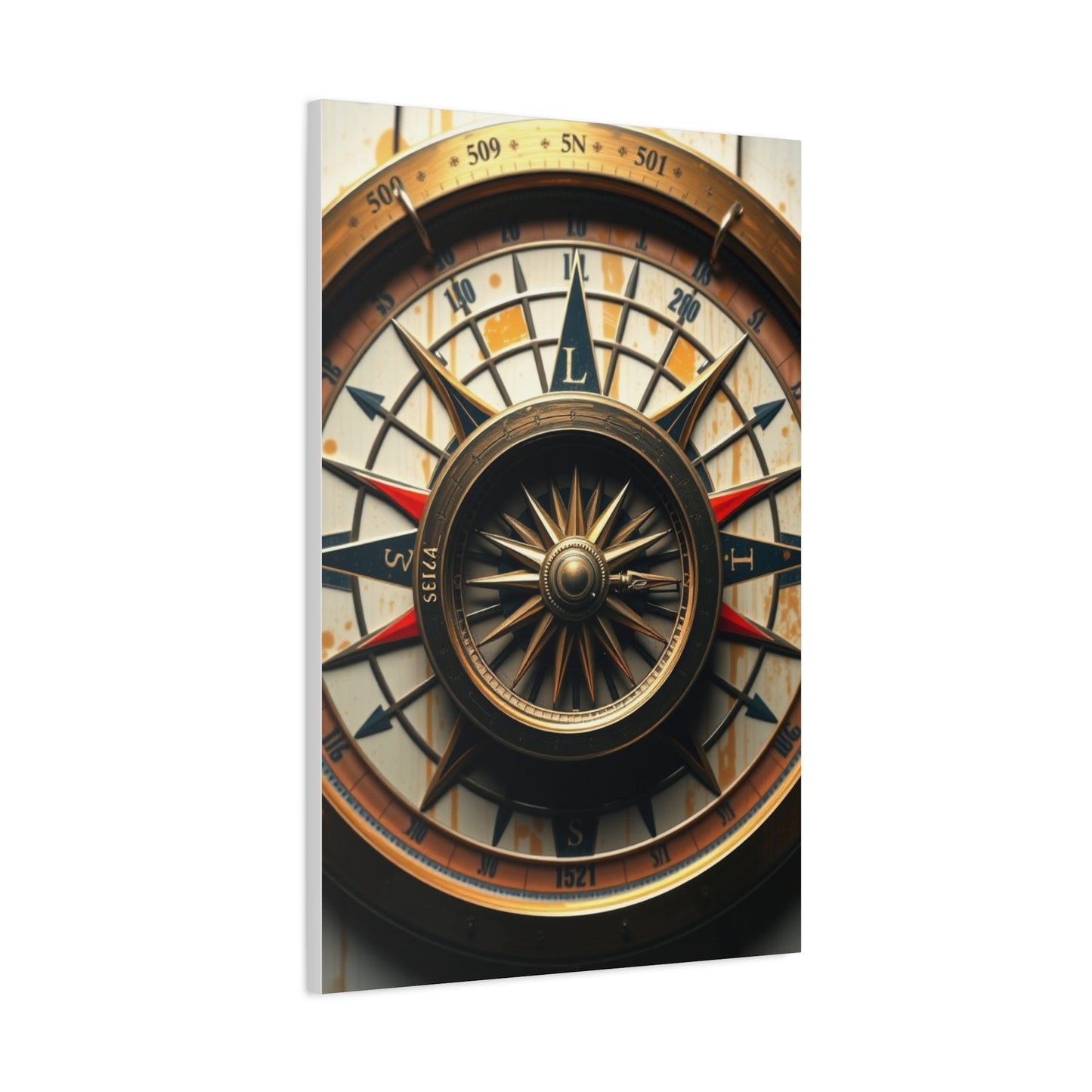 Masterpiece Compass Art Vision Wall Art & Canvas Print