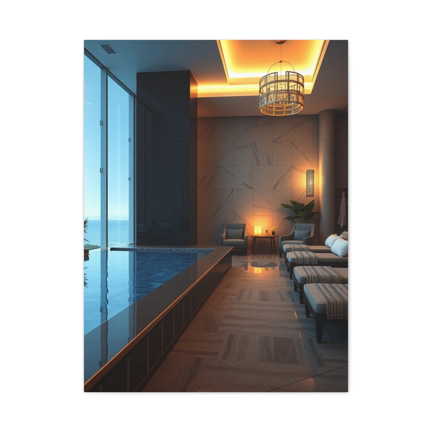 Supreme Spa and Resort Art Collection Wall Art & Canvas Print