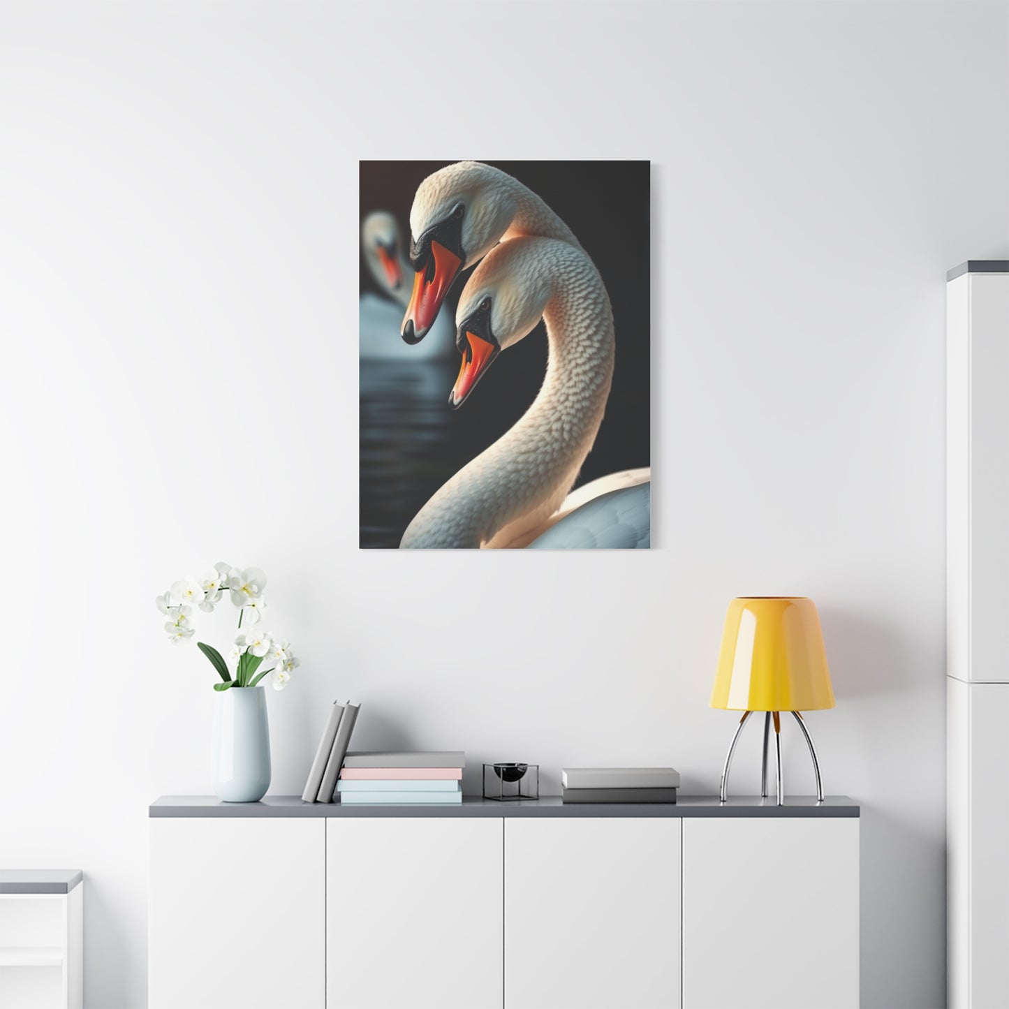Vision Swan Art Art Wall Art & Canvas Print