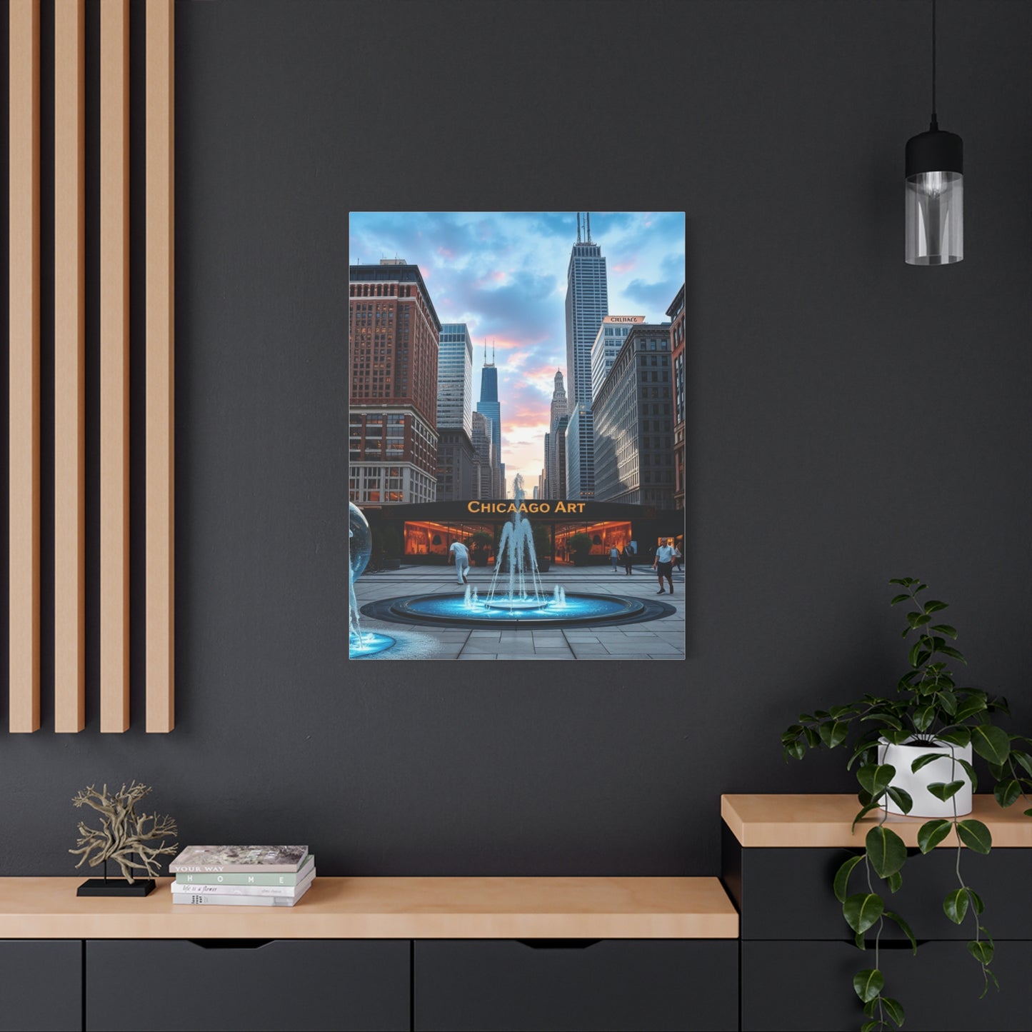 Vision Chicago Art Art Wall Art & Canvas Print