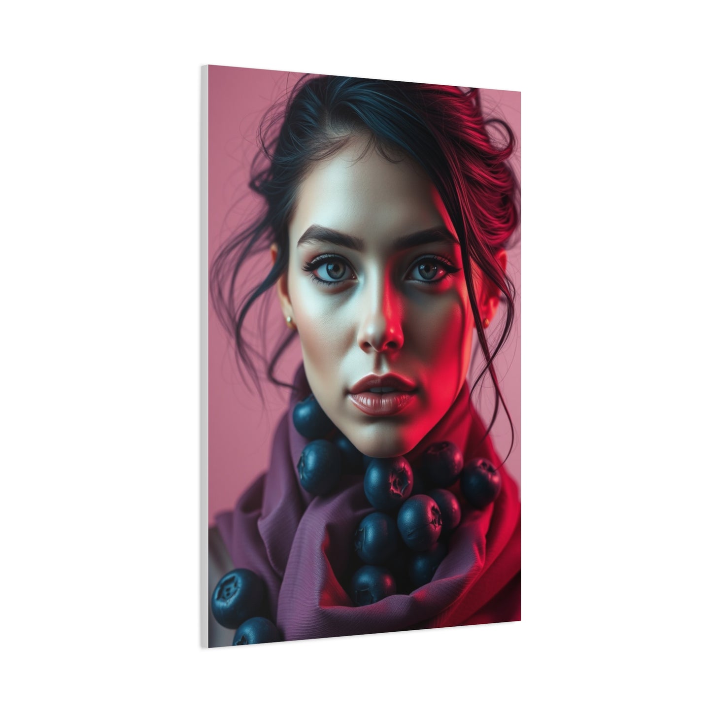 Supreme Blush and Blueberry Art Collection Wall Art & Canvas Print