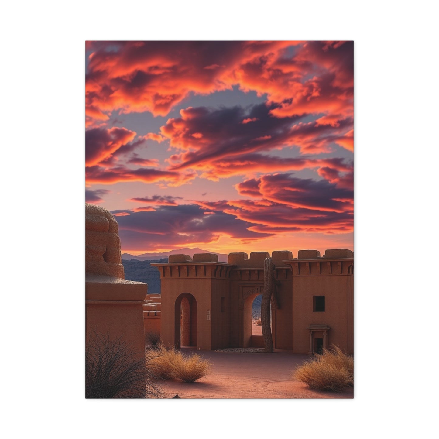 Ethereal Dunes Artwork Wall Art & Canvas Print