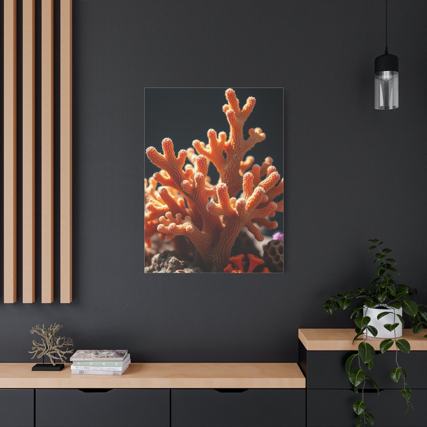 Vision Coral Art Art Wall Art & Canvas Print