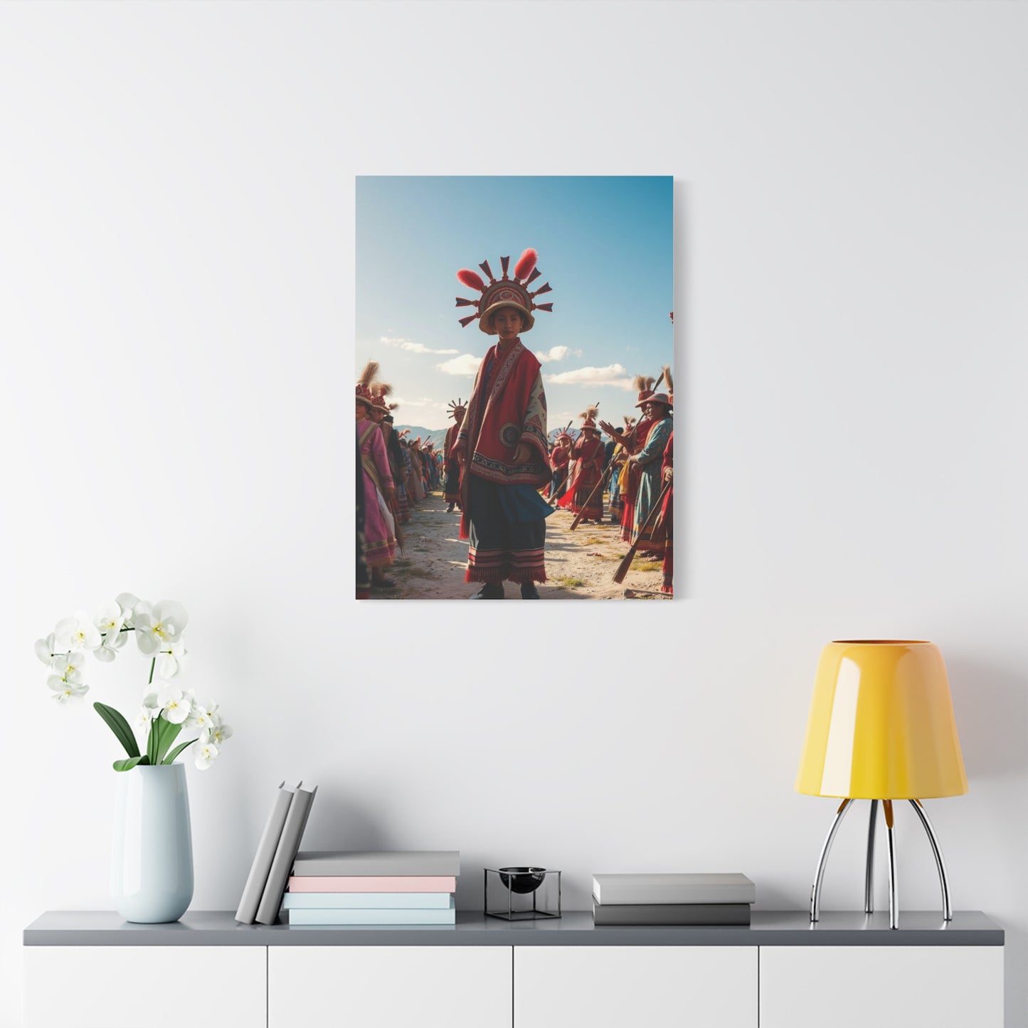 Folk Art Luxury Canvas Wall Art & Canvas Print