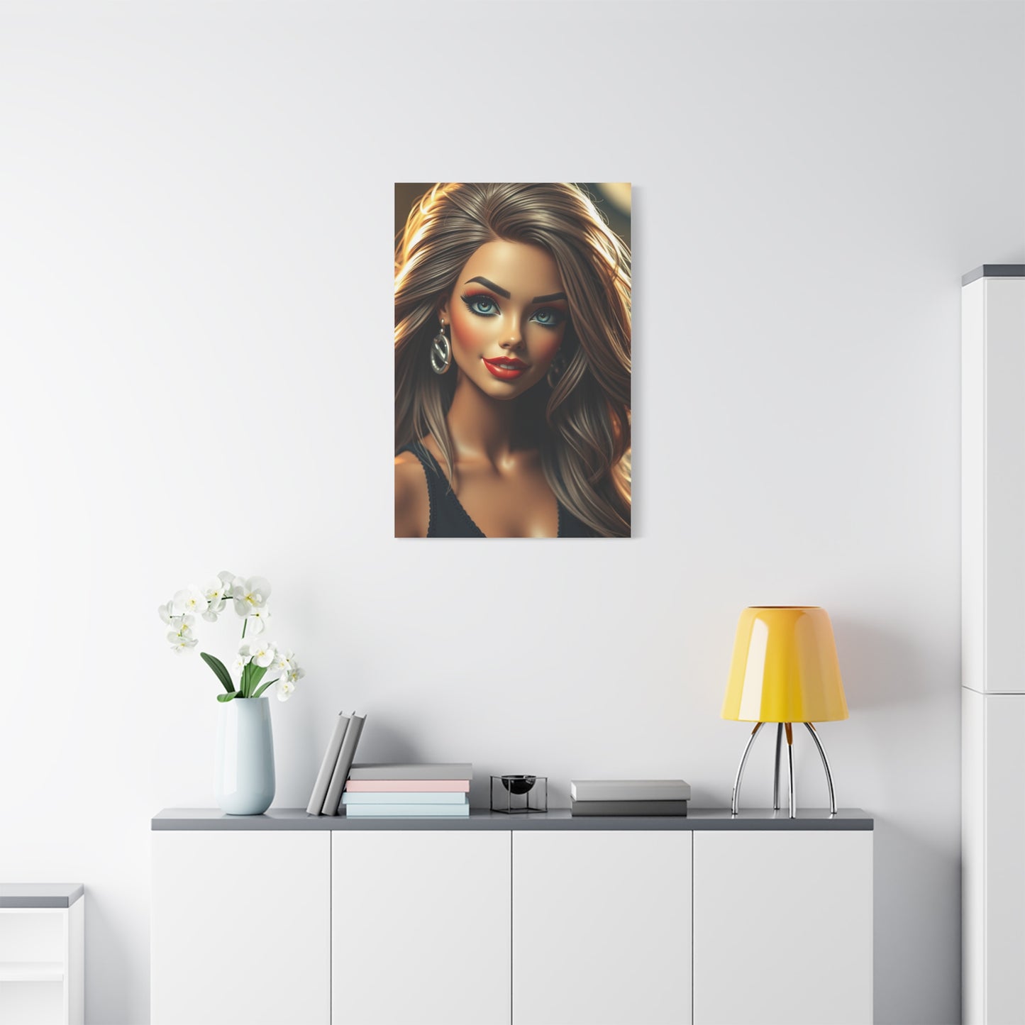 Barbiecore Art Luxury Canvas Wall Art & Canvas Print