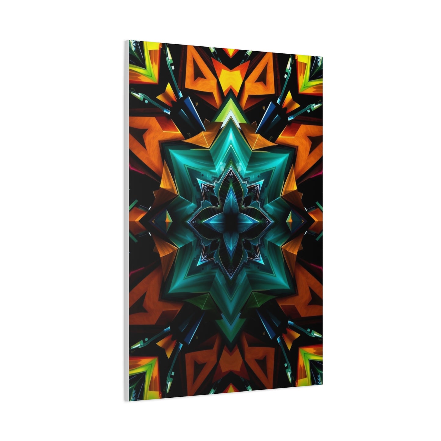 Abstract Geometric Splendor Wall Art & Canvas Print