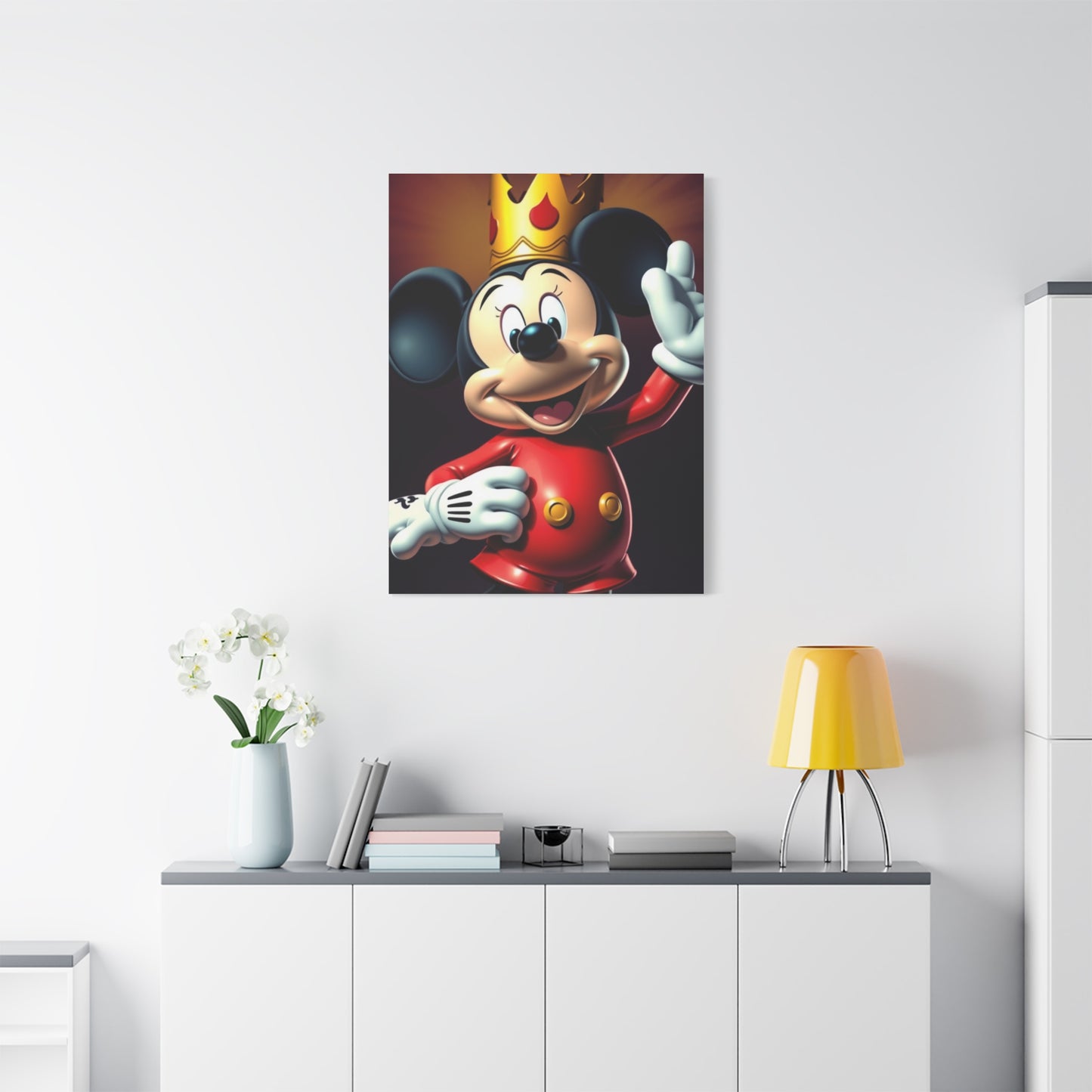 Mickey Majesty Canvas Wall Art & Canvas Print