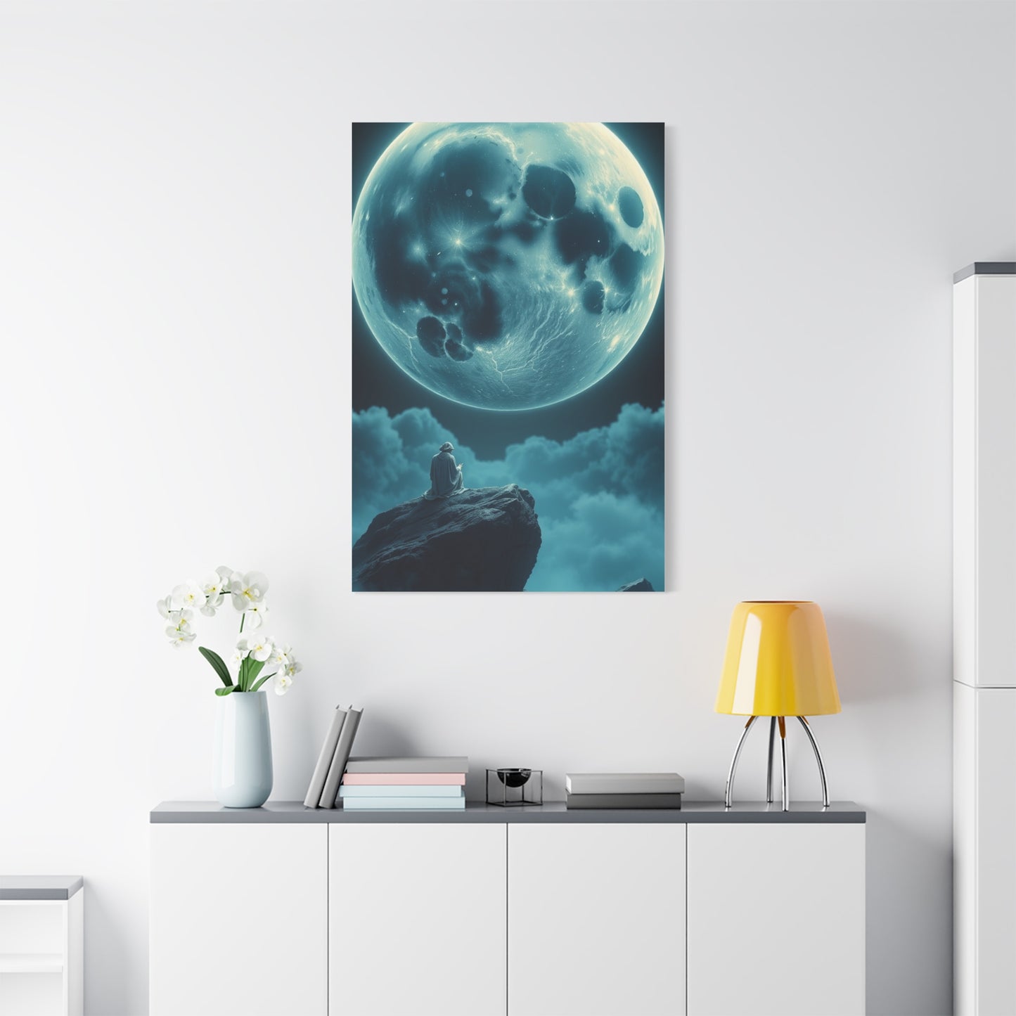 Moonlit Ambiance Artwork Wall Art & Canvas Print