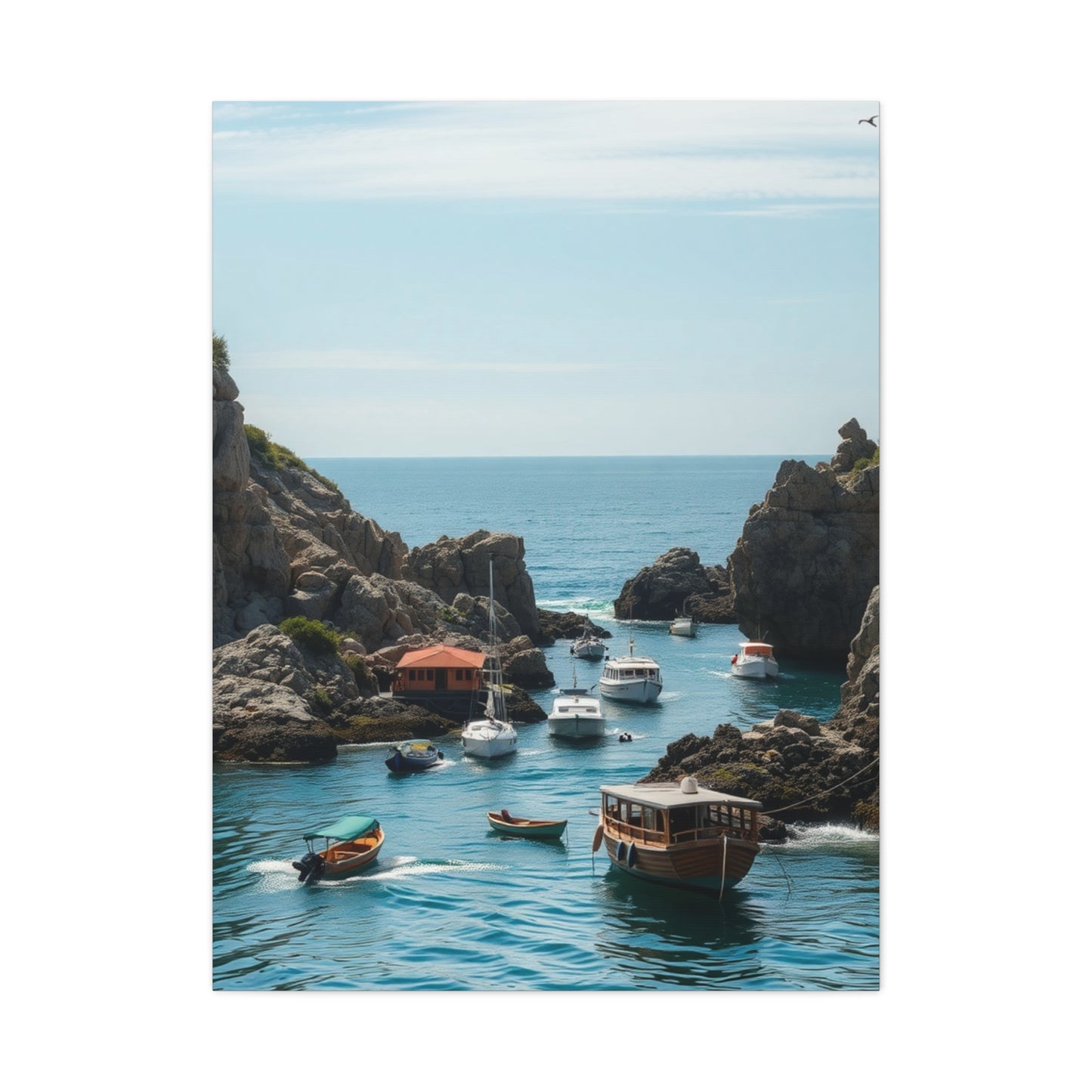 Sunlit Cove Collection Wall Art & Canvas Print