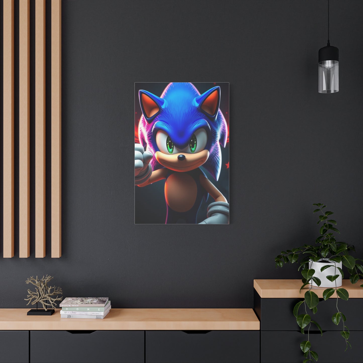 Supreme Sonic the Hedgehog Art Collection Wall Art & Canvas Print