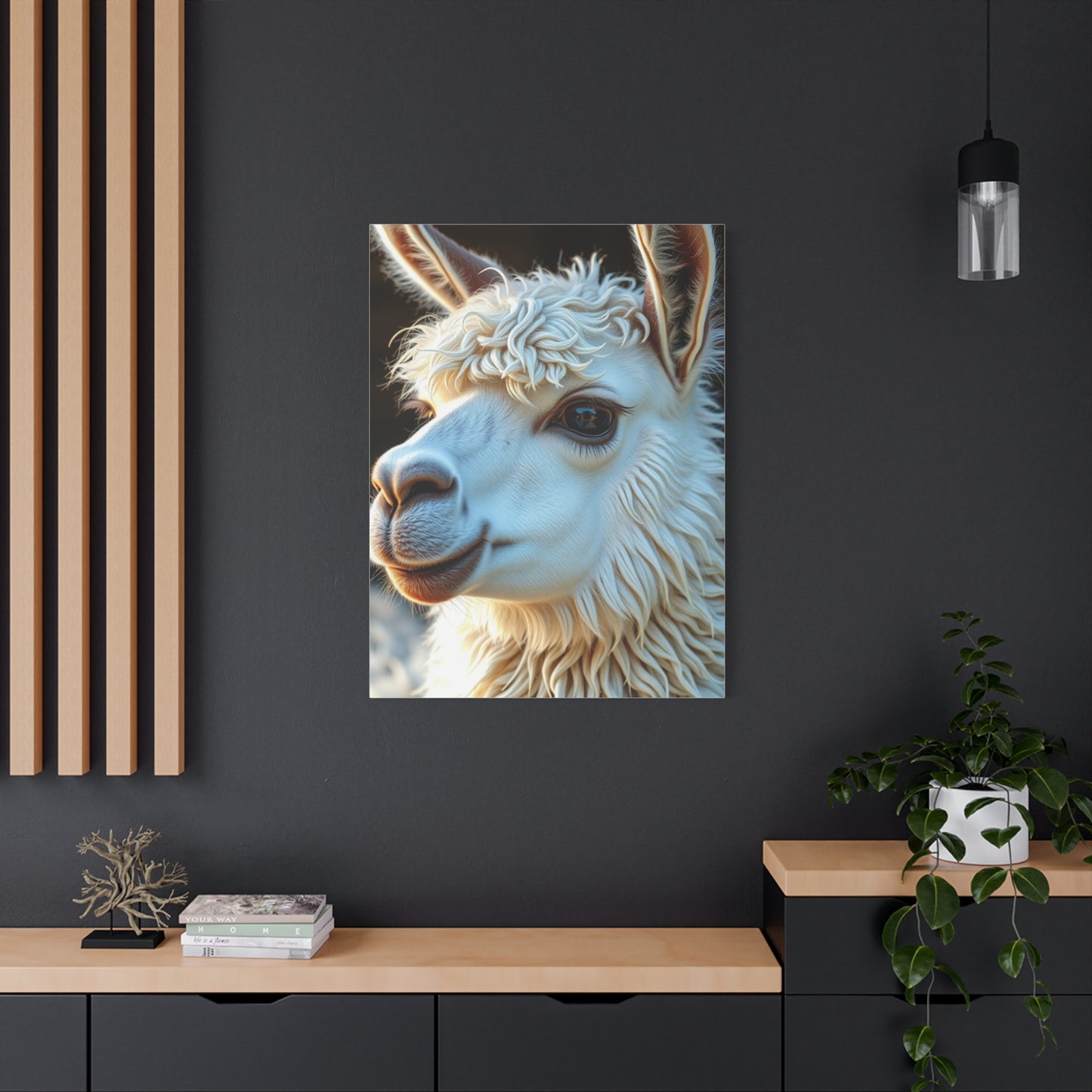 Llama & Alpaca Art Luxury Canvas Wall Art & Canvas Print