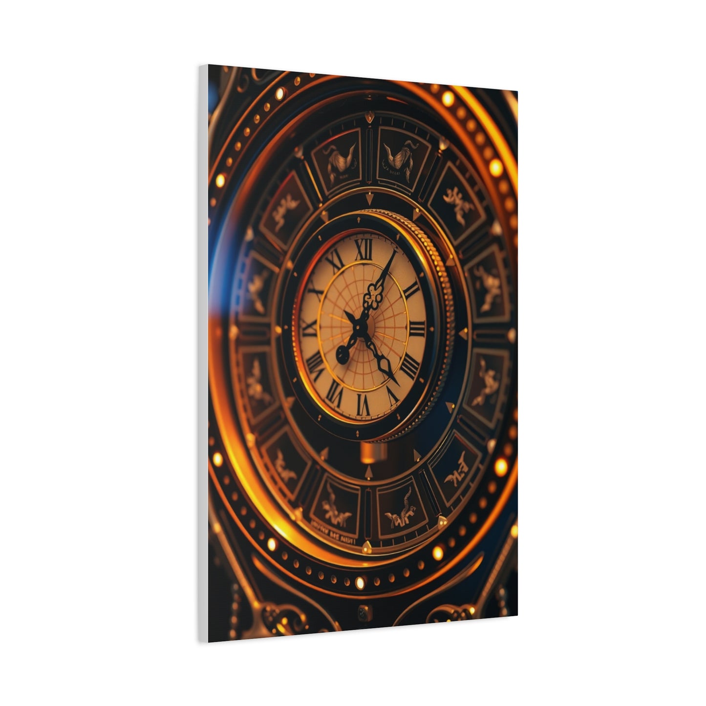 Clock Art Refined Canvas Wall Art & Canvas Print