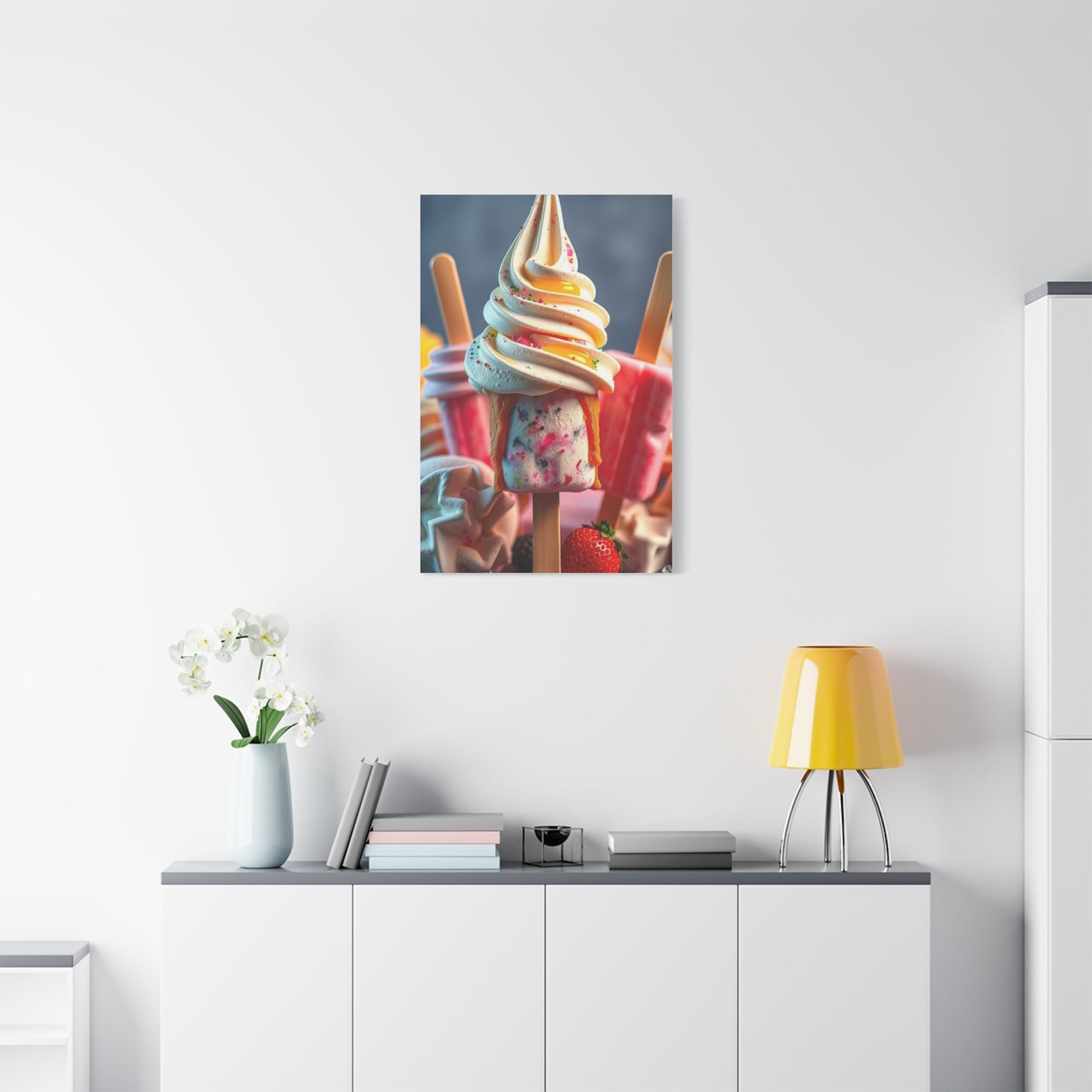 Ice Cream & Popsicle Art Supreme Gallery Wall Art & Canvas Print