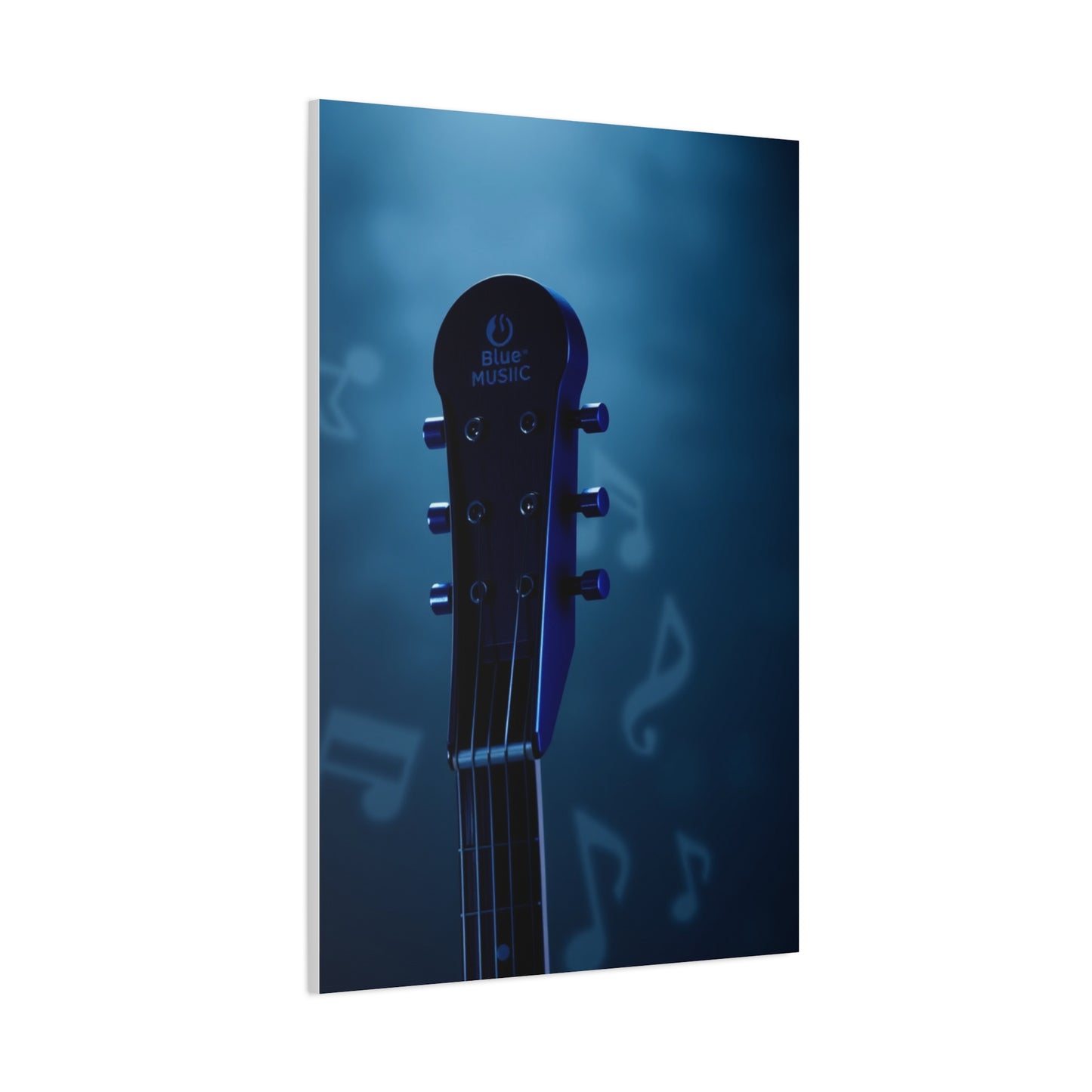 Elite Blue Music Art Vision Wall Art & Canvas Print