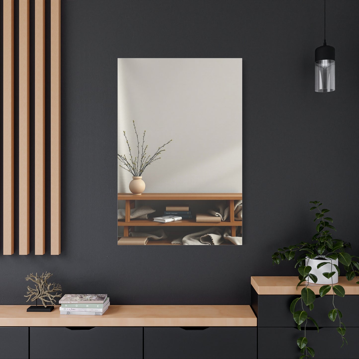 Elite Taupe, Linen, and Gray Art Vision Wall Art & Canvas Print