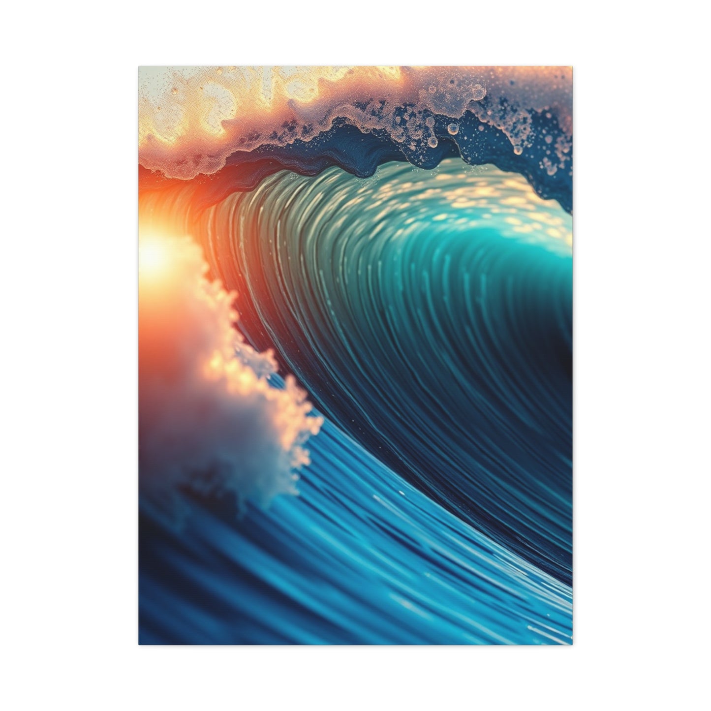 Cerulean Dreamscape Art Wall Art & Canvas Print