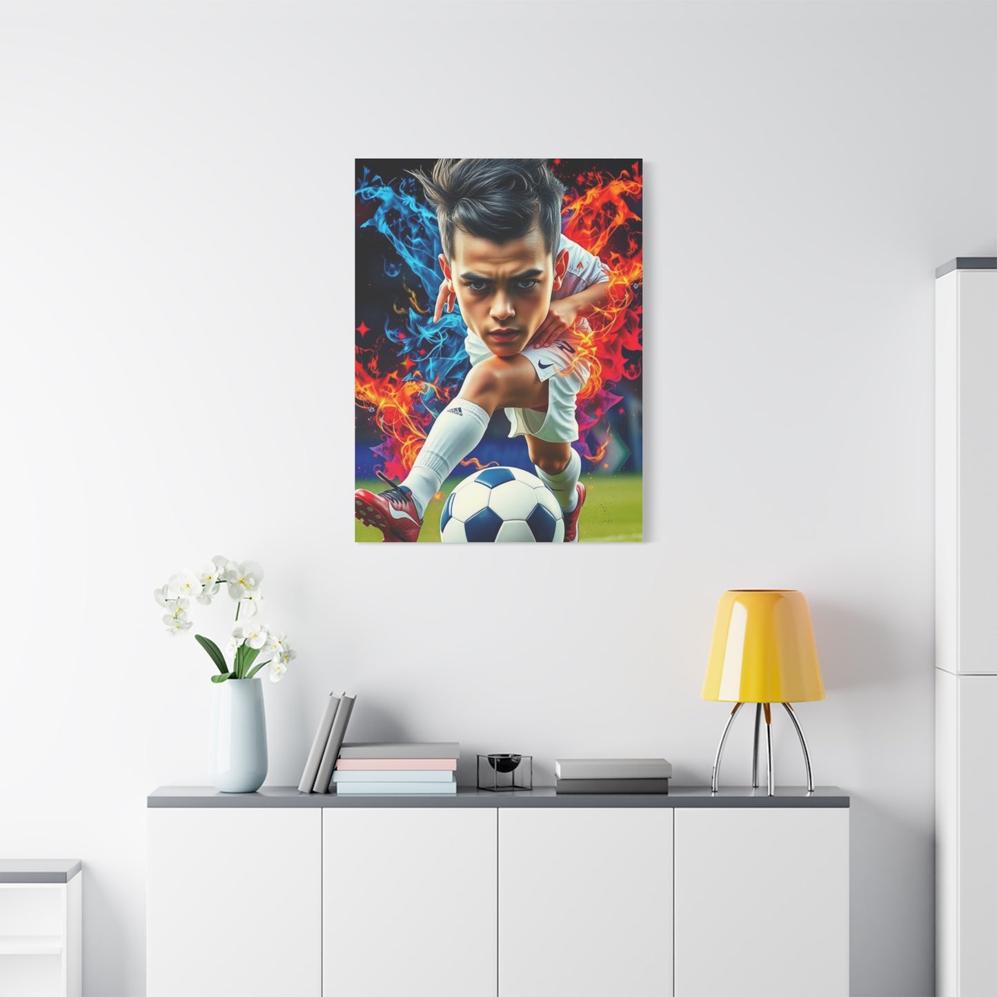 Elite Soccer Art Vision Wall Art & Canvas Print