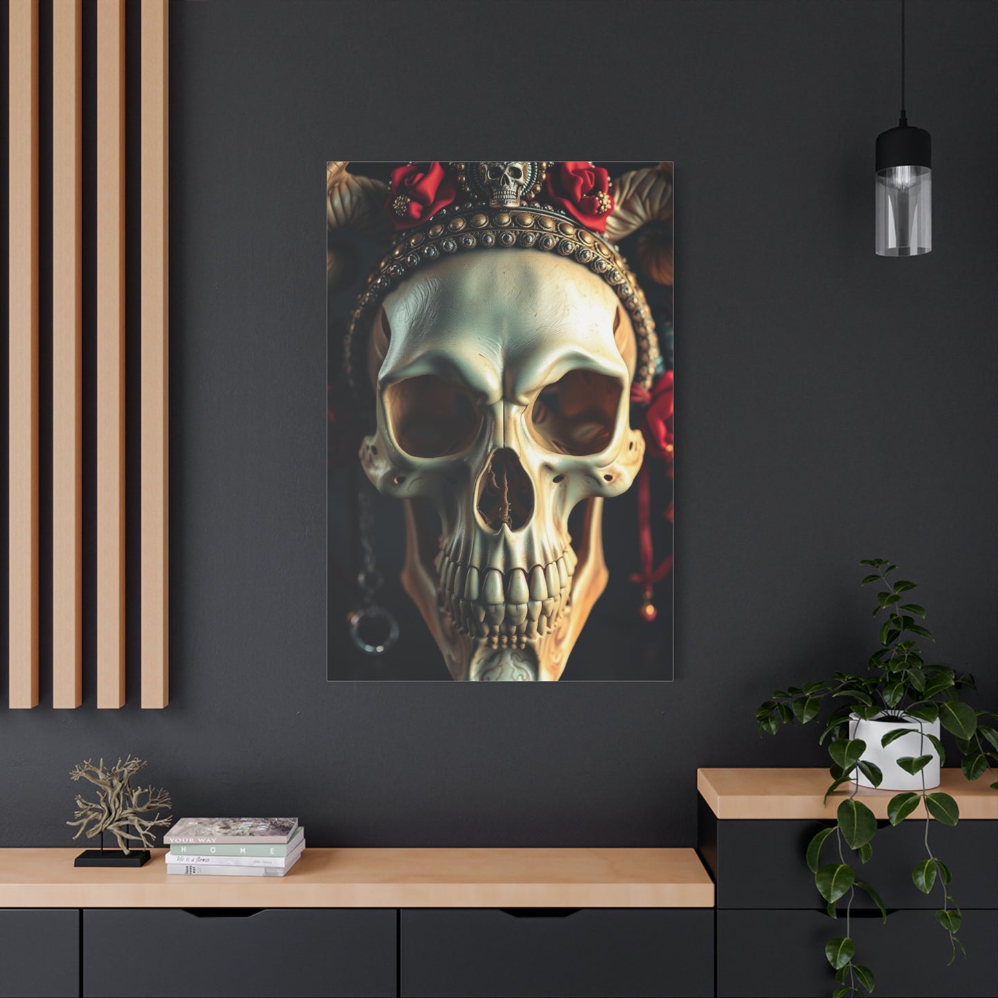 Supreme Skulls Art Collection Wall Art & Canvas Print
