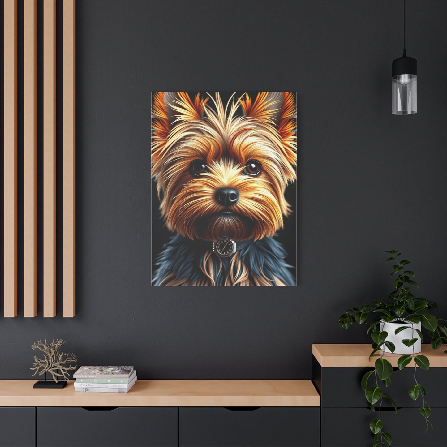Yorkshire Terrier Art Refined Canvas Wall Art & Canvas Print