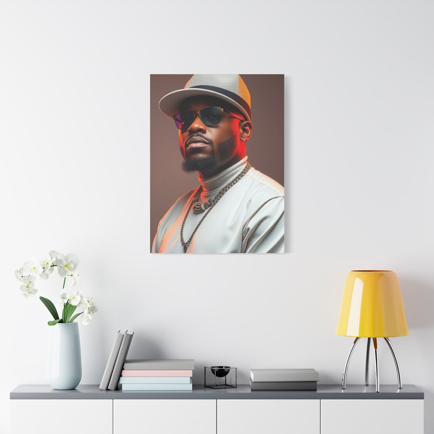 R&B, Soul Music Art Luxury Canvas Wall Art & Canvas Print