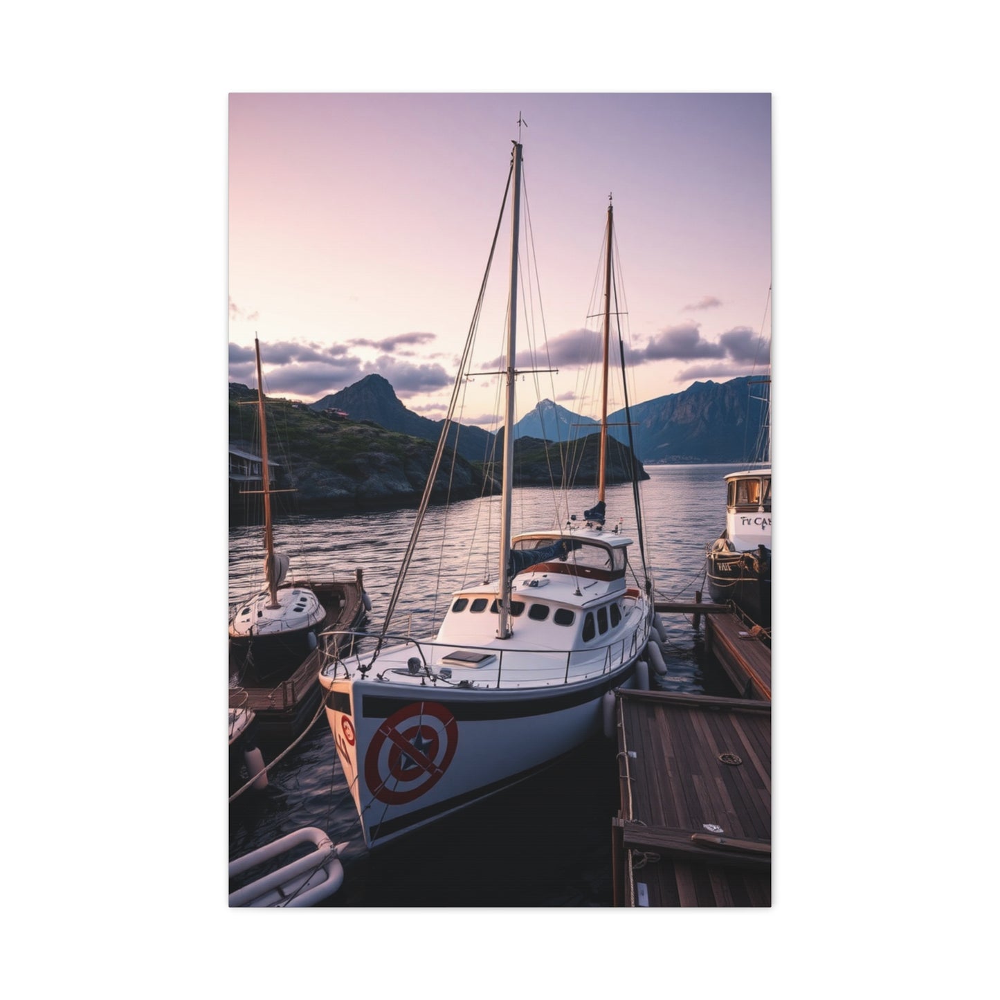 Oceanic Elegance Tableau Wall Art & Canvas Print