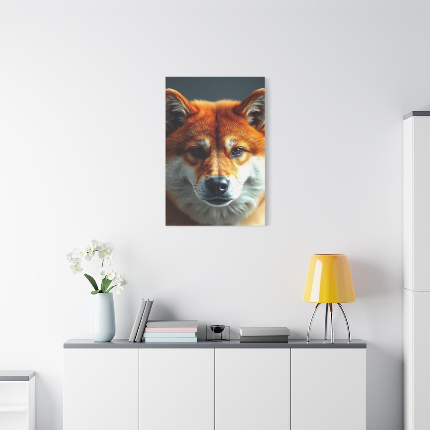 Supreme Shiba Inu Dog Art Collection Wall Art & Canvas Print