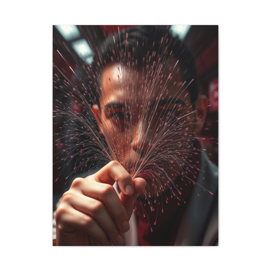 Sanguine Serenity Art Wall Art & Canvas Print